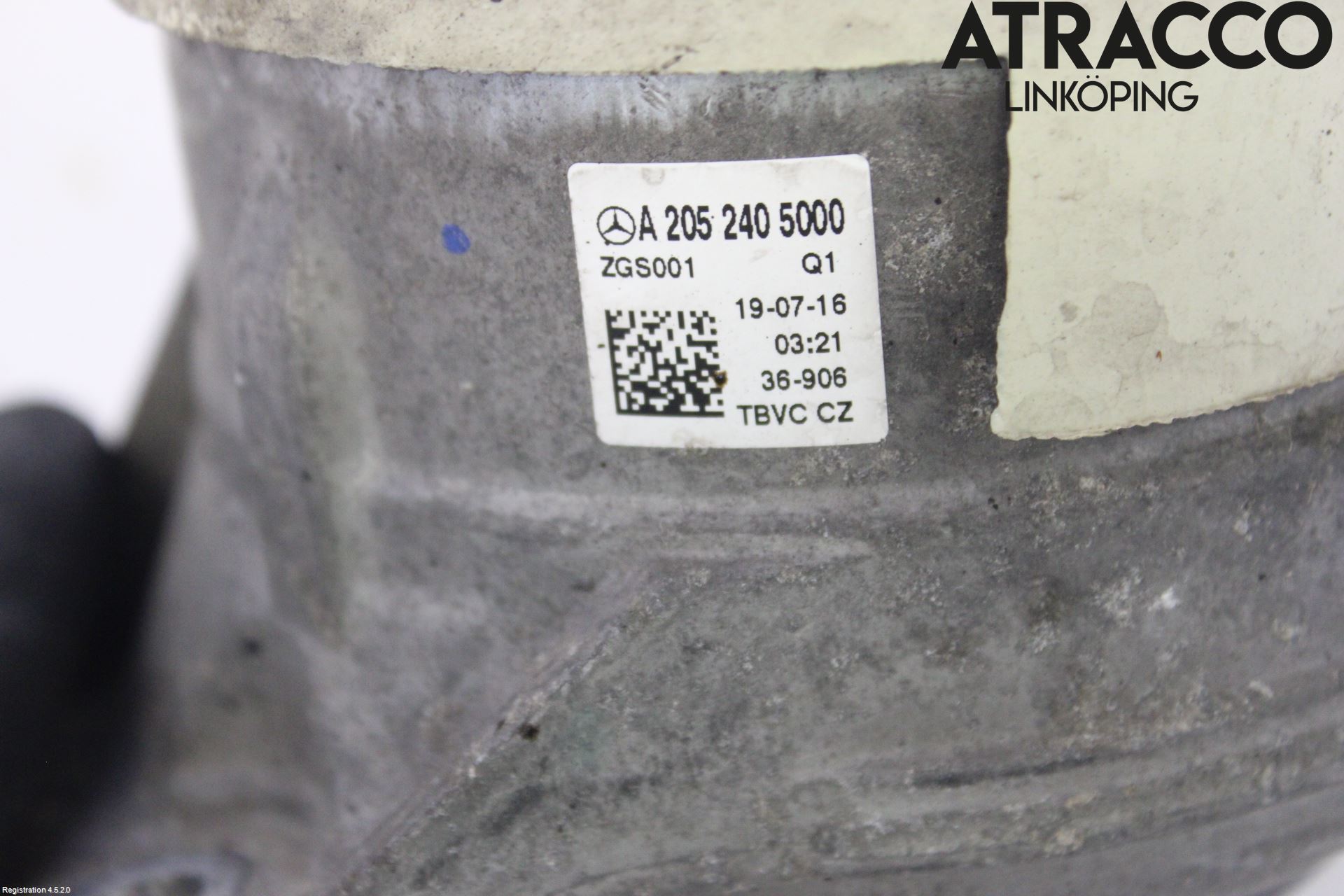 Mercedes-Benz MB C-KLASS (W205) 14-21 Motor Feste Gummi
