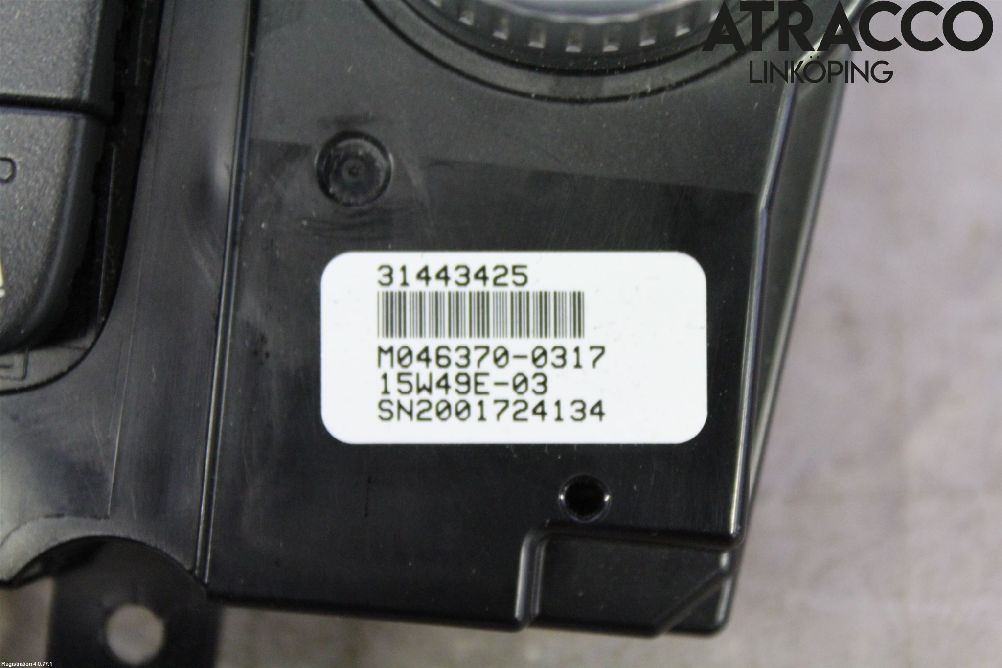 Volvo XC60 14-17 Varme Ac Betjening-Display