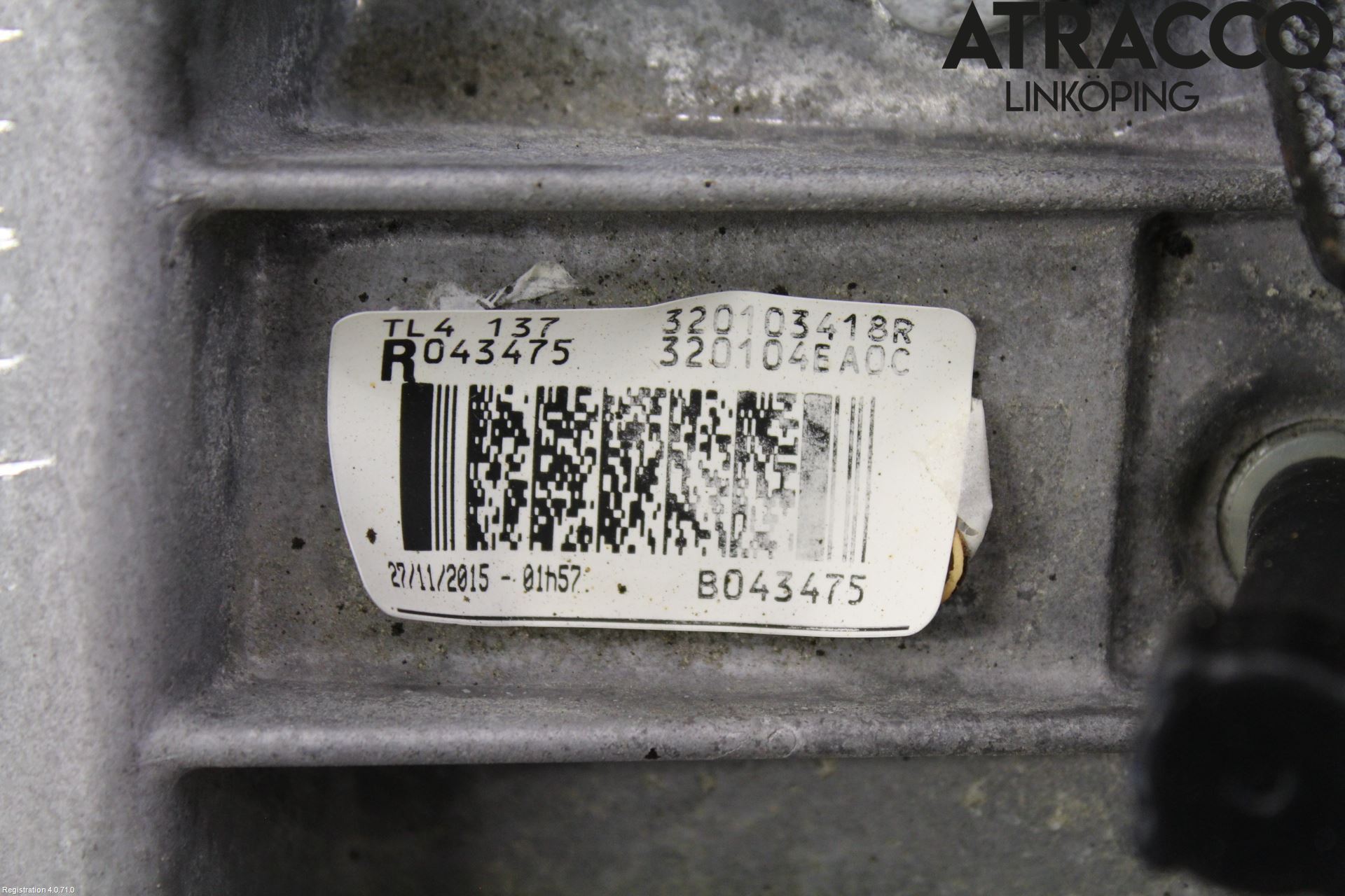 Nissan QASHQAI 14-17 Gearkasse 6 Trinn