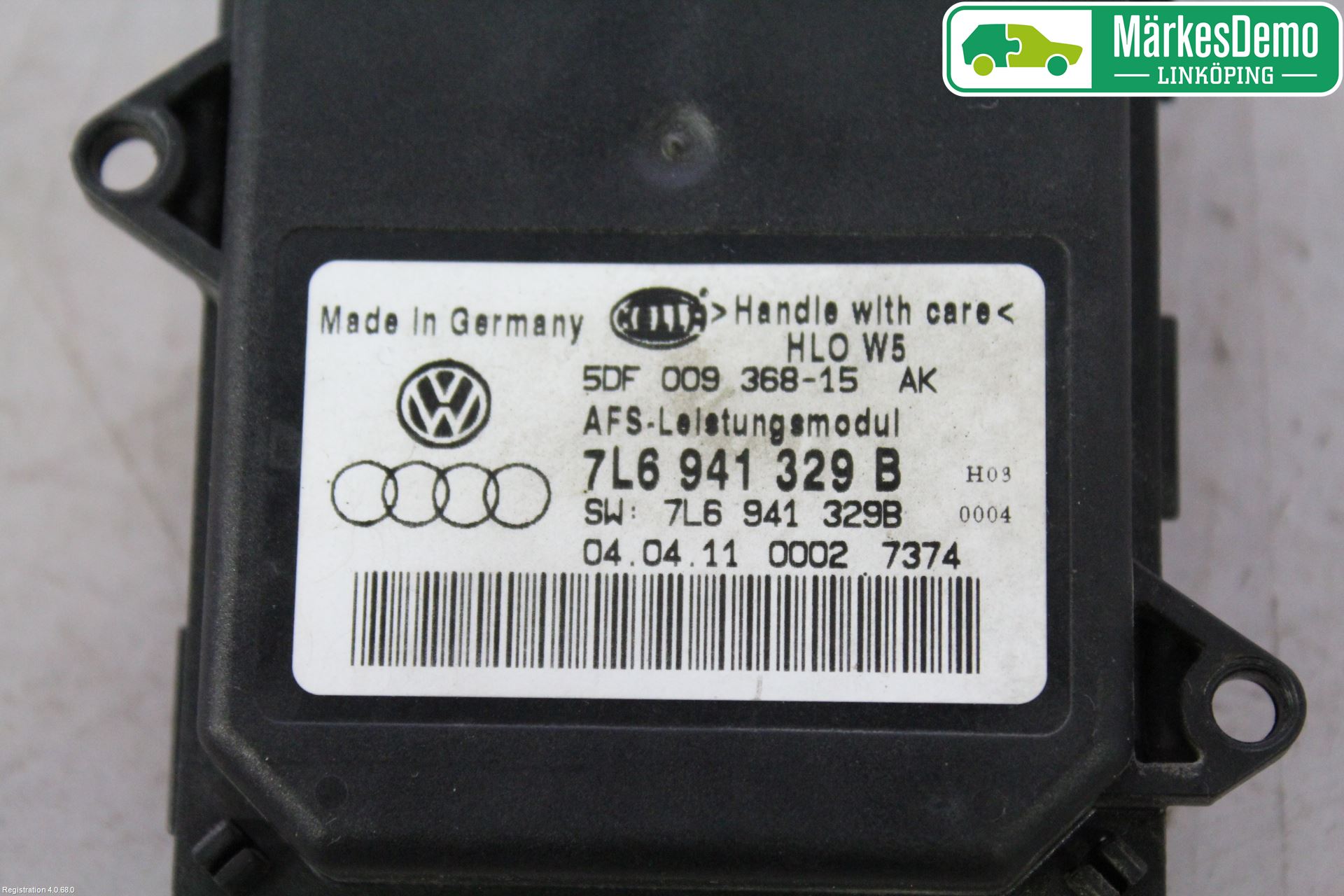 Volkswagen VW GOLF VI 09-13 Styreenhet Xenon