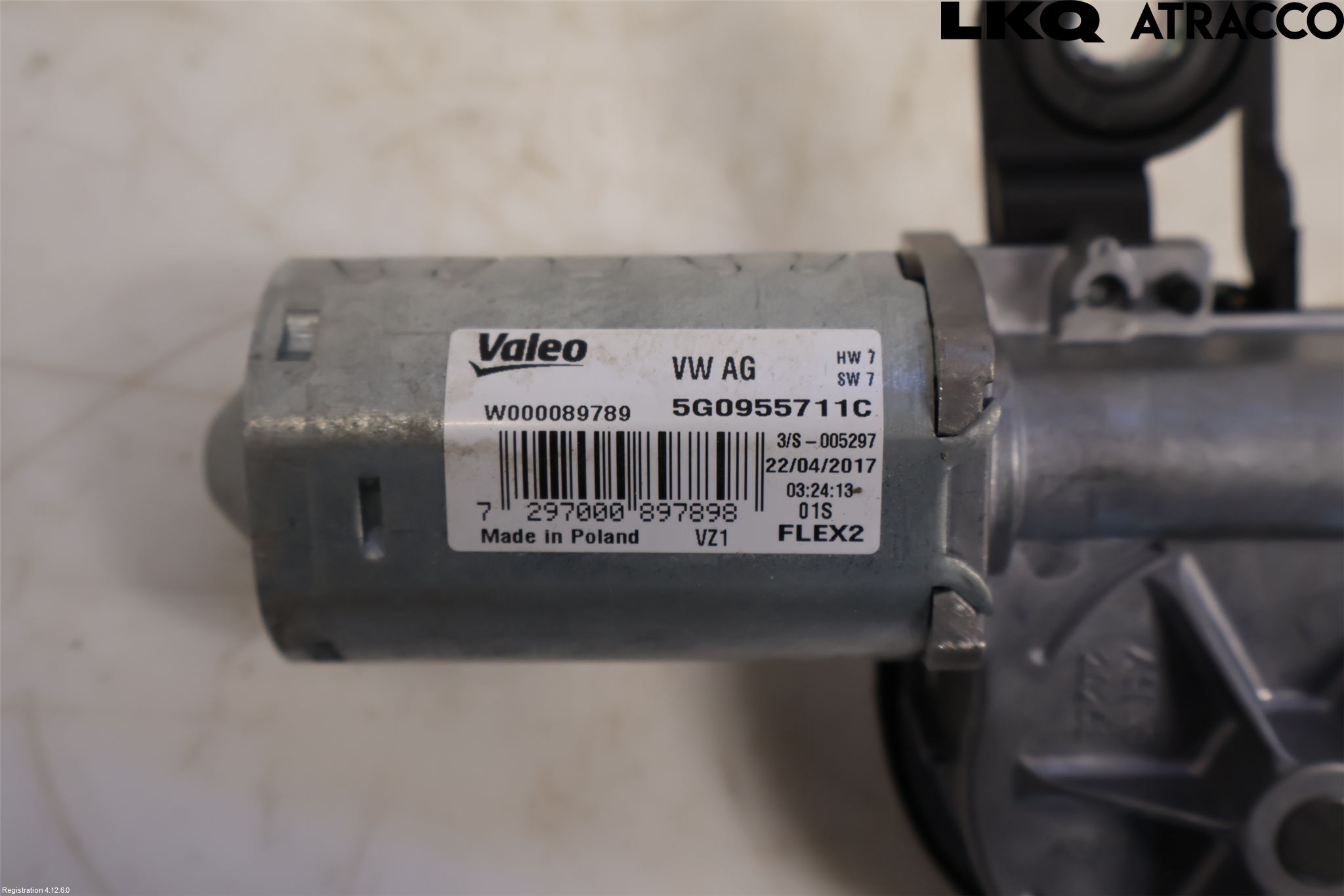 Volkswagen VW TIGUAN 16-24 Viskermotor Bakluke