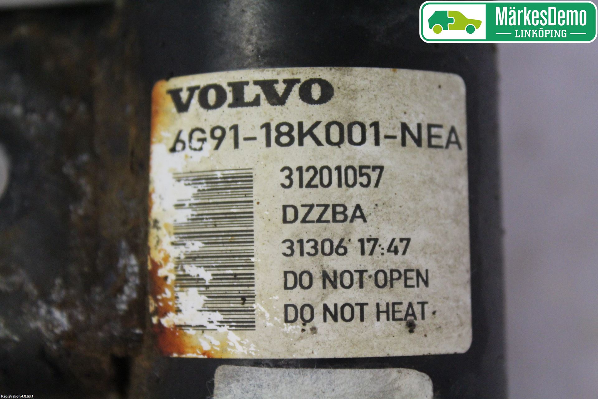 Volvo S80 07-13 Fjærbein Foran Venstre