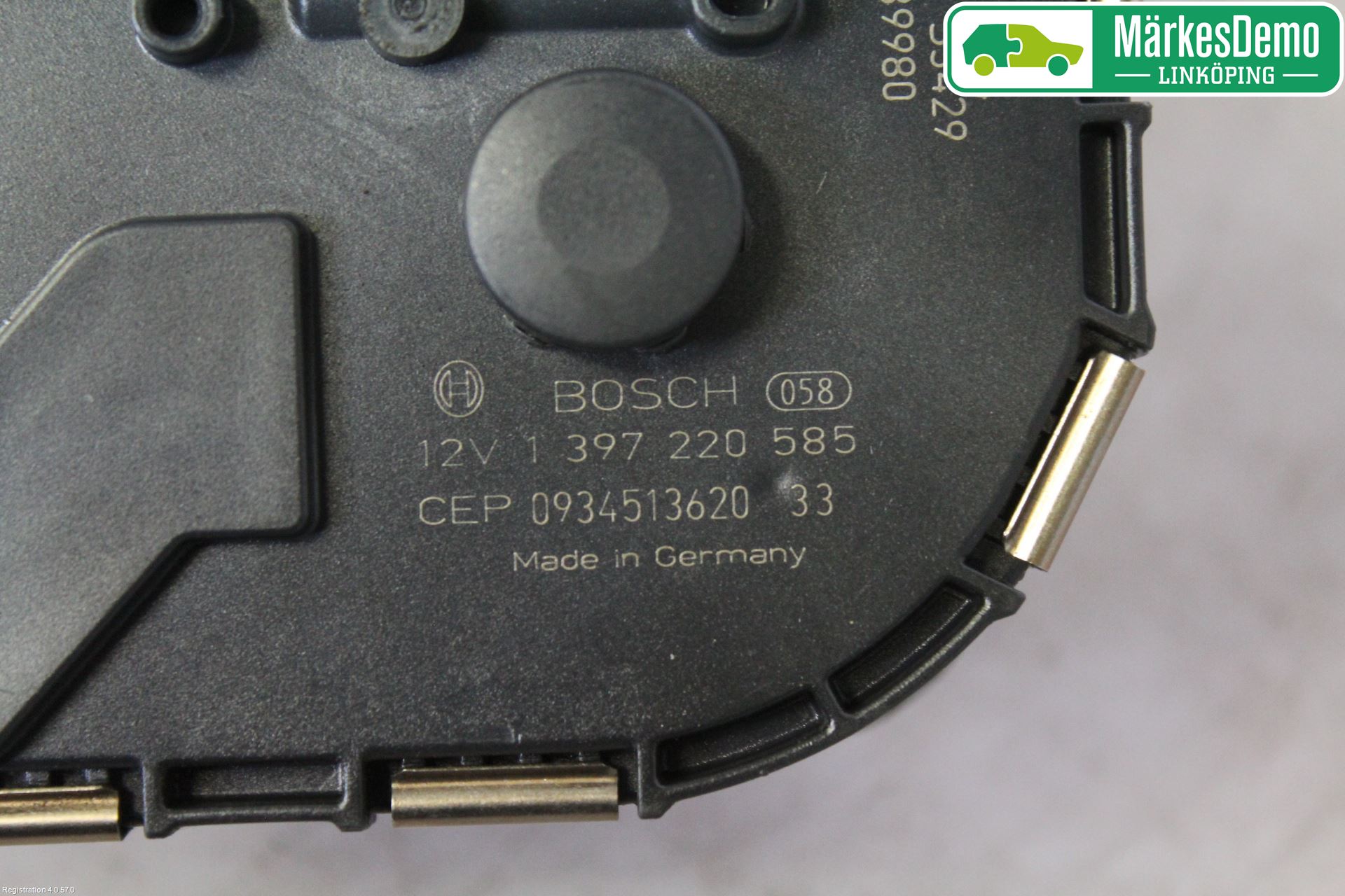 Volvo S40 08-12 Viskermotor Frontrute