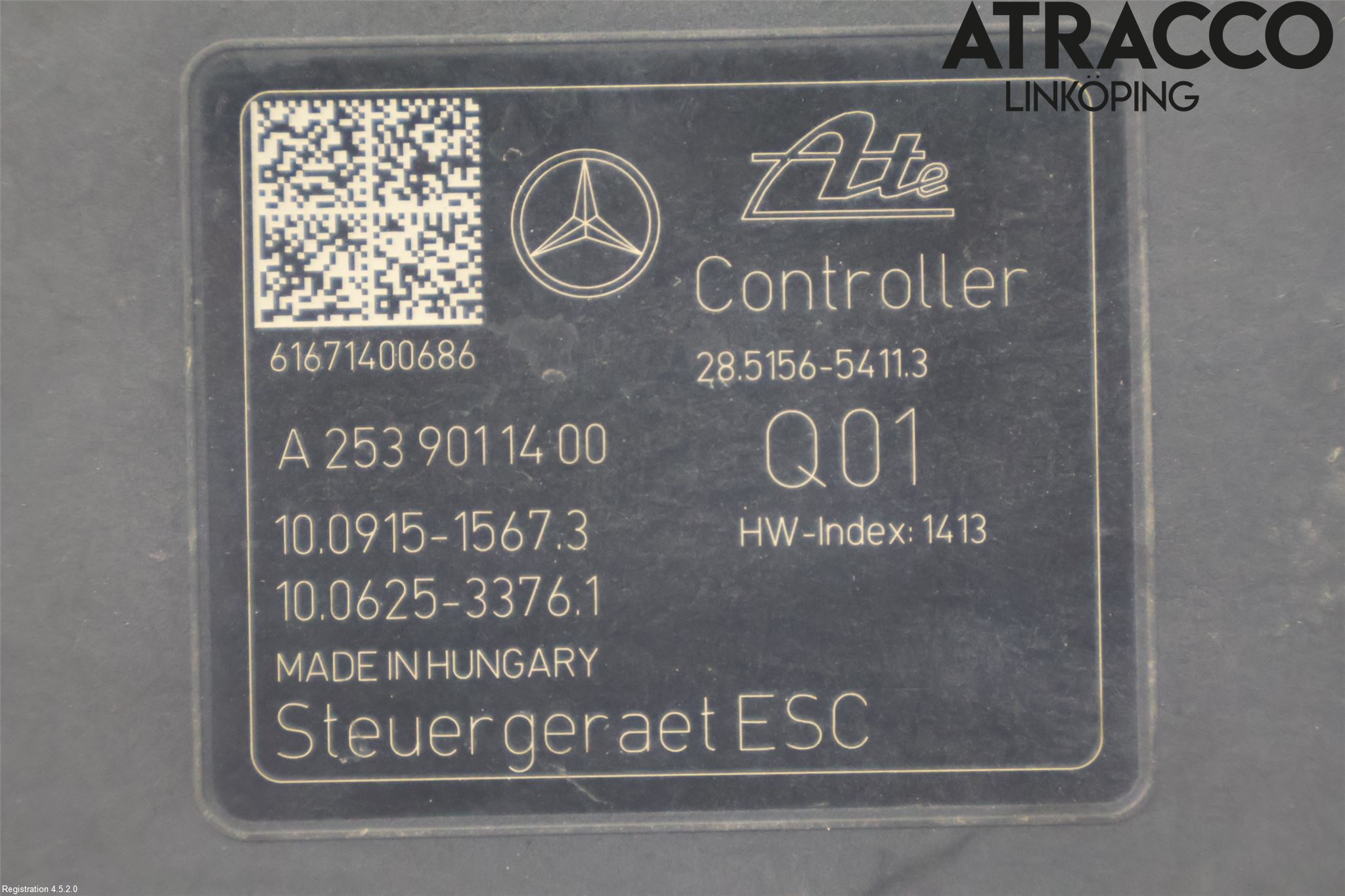 Mercedes-Benz MB C-KLASS (W205) 14-21 Abs Hydraulikkaggregat