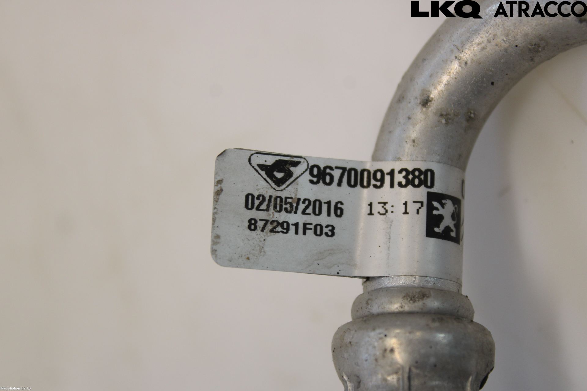 Peugeot 2008 13-20 Varme Ac Slange - Rør
