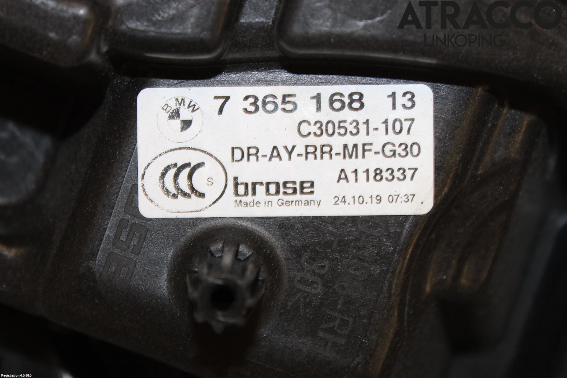 BMW 5 G30/G31/F90 17-23 Vindusheis