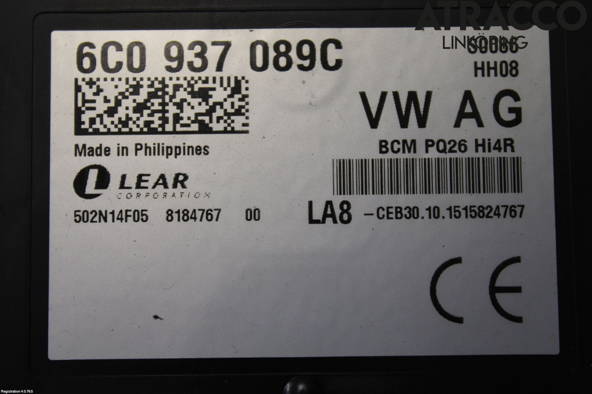 Seat IBIZA IV 08-16 Styreenhet Klima