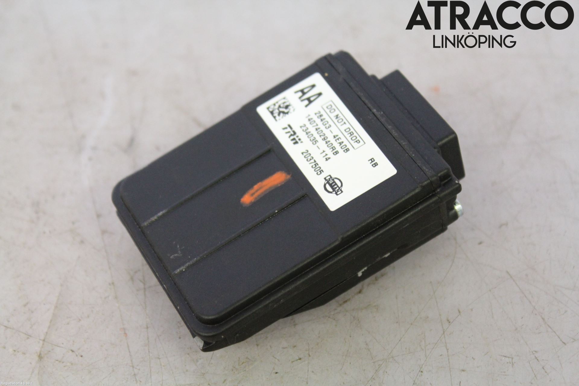 Nissan QASHQAI 14-17 Sensor Kollisjonsbeskyttelse