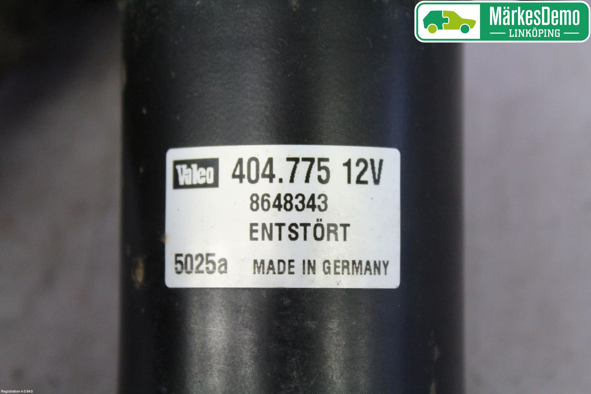 Volvo S60 05-10 Viskermotor Frontrute
