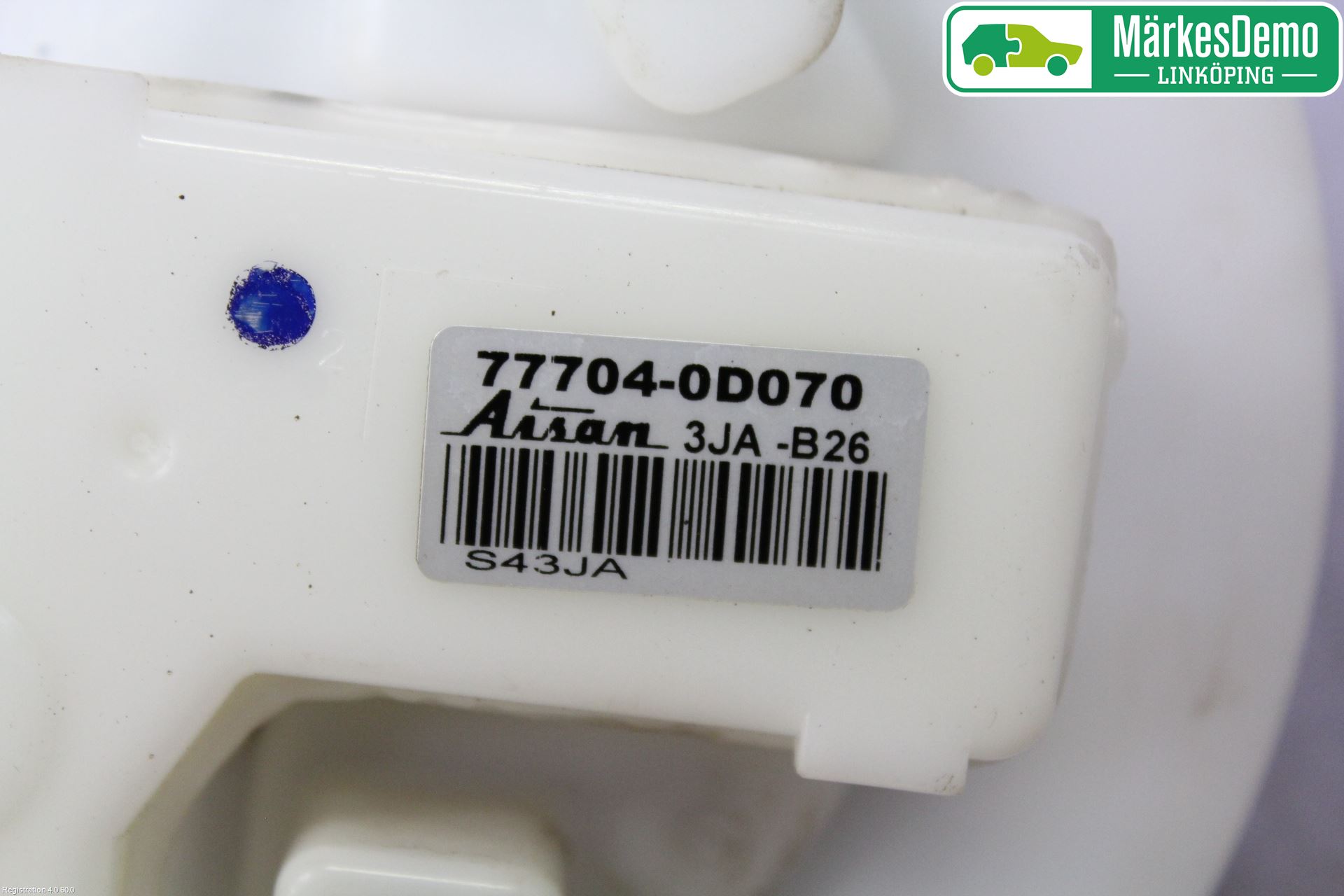 Toyota YARIS XP130 12-14 Drivstoffpumpe Fødepumpe El
