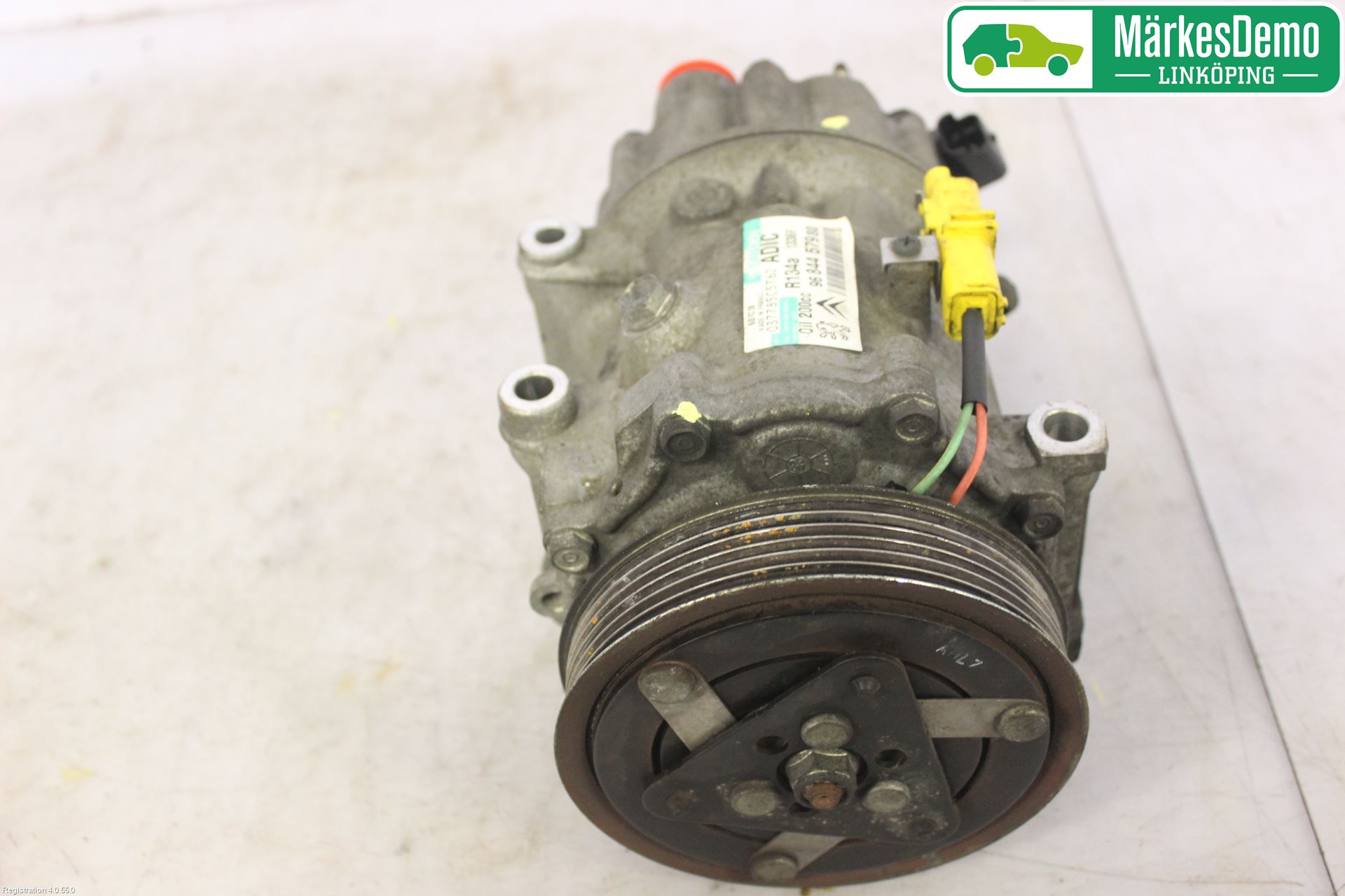 Citroen C4 PICASSO 06-13 Varme Ac Kompressor