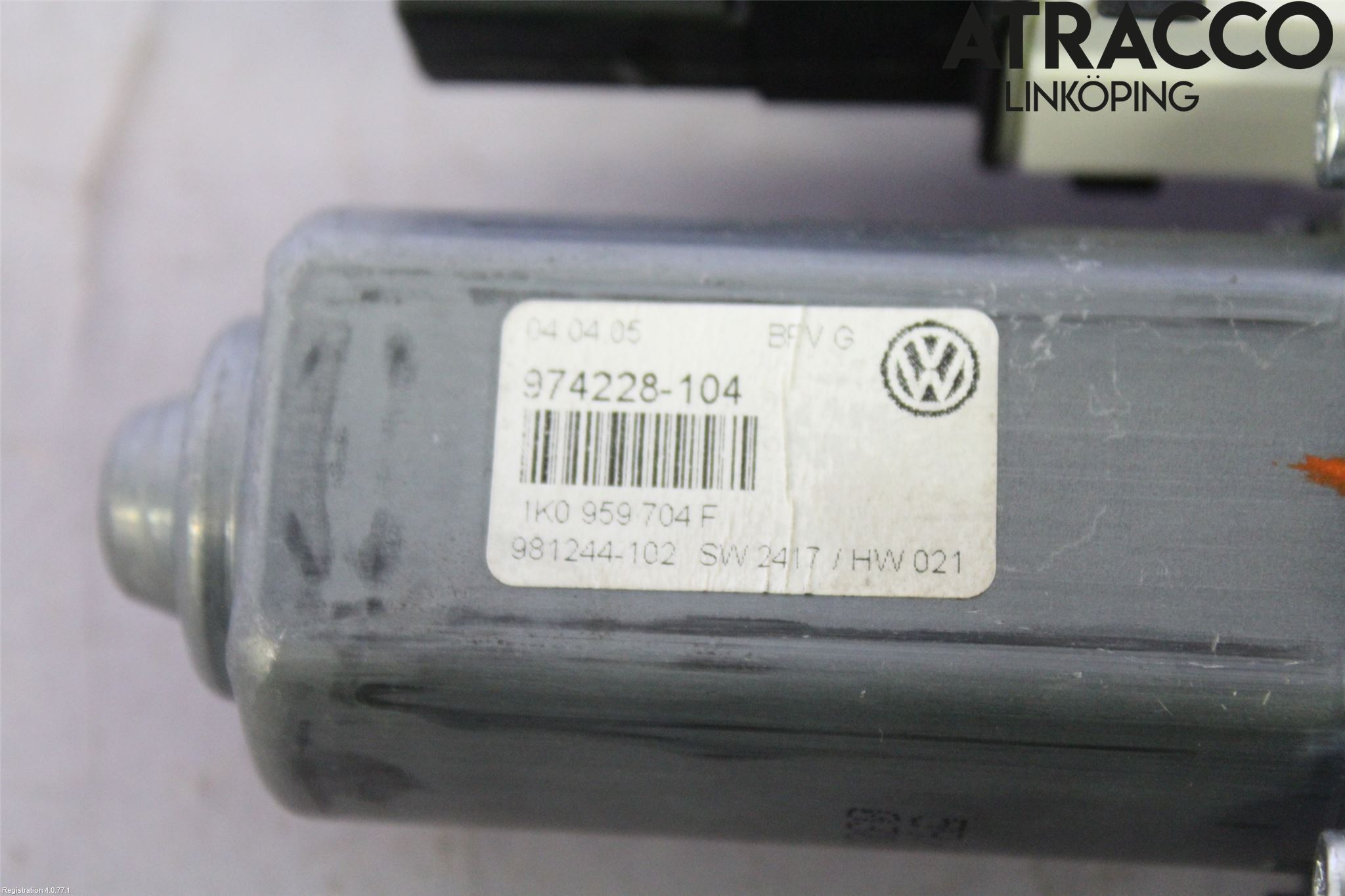 Volkswagen VW PASSAT 05-11 Vindusheismotor