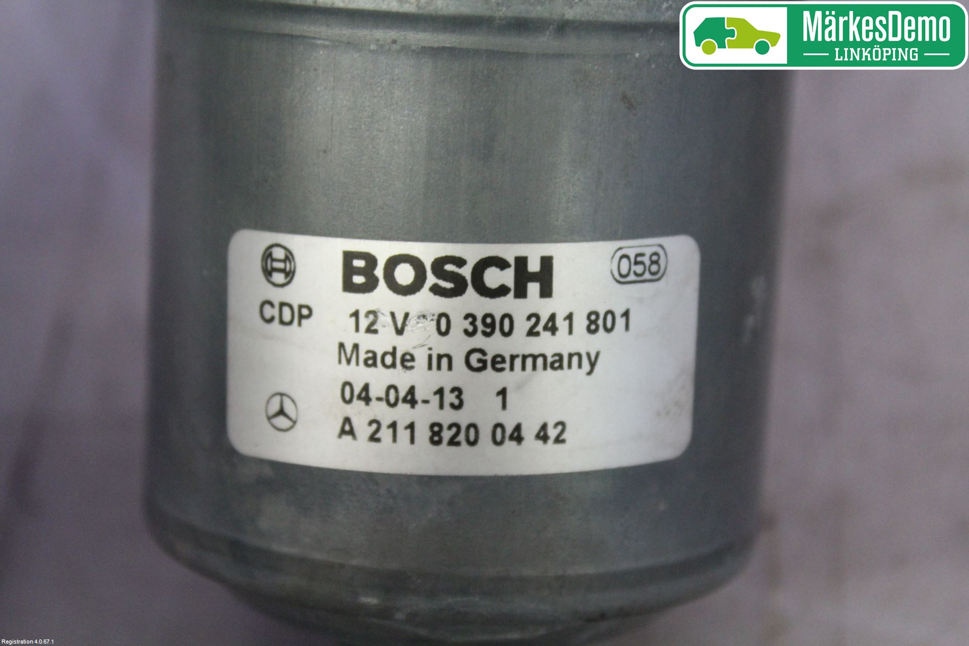 Mercedes-Benz MB E-KLASS (W211) 02-09 Viskermotor Frontrute