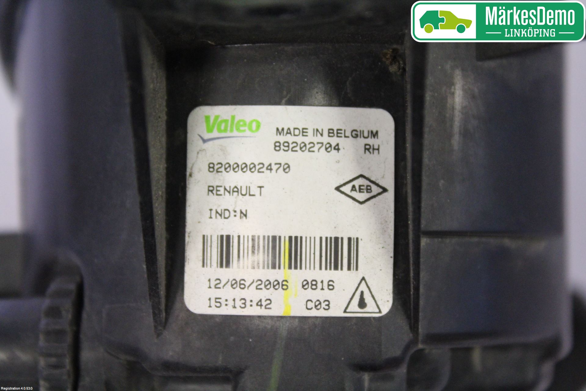 Renault CLIO III  06-09 Frontlykt-Kurve-Tåkelys