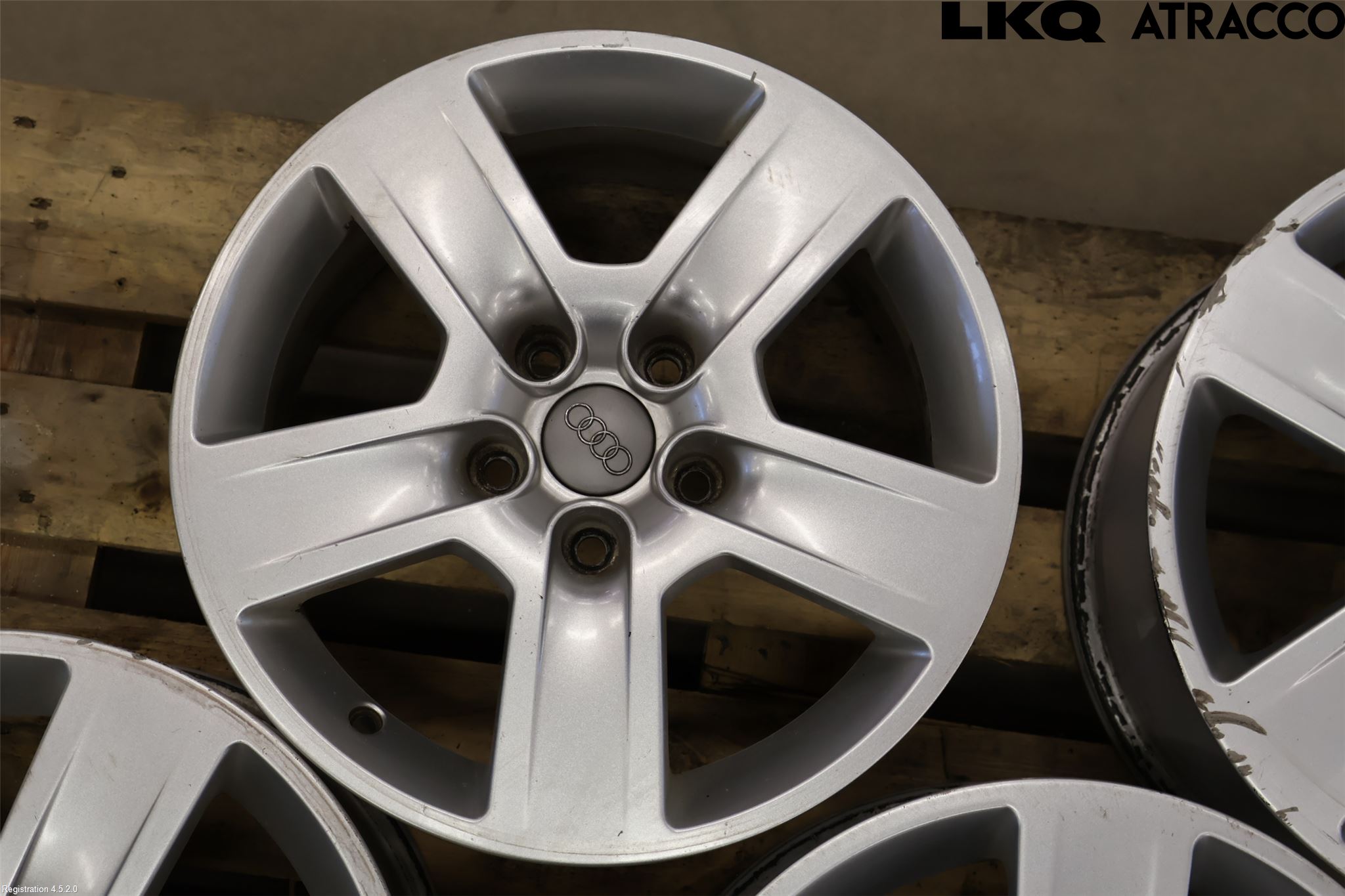 Audi A4/S4 05-07 Felg Aluminium Sett 4Stk