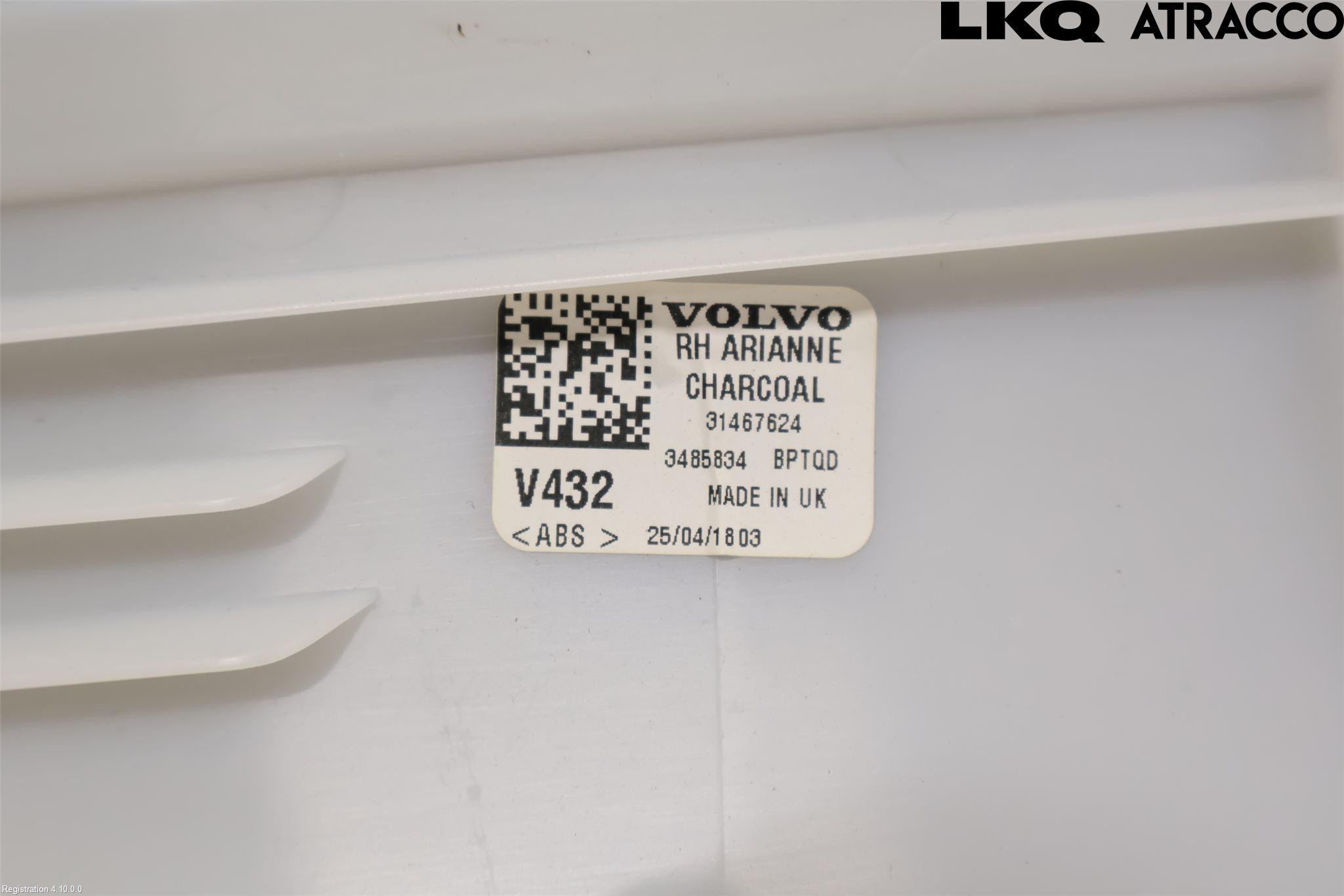 Volvo V60 19- Innr Sete Bak Seterygg