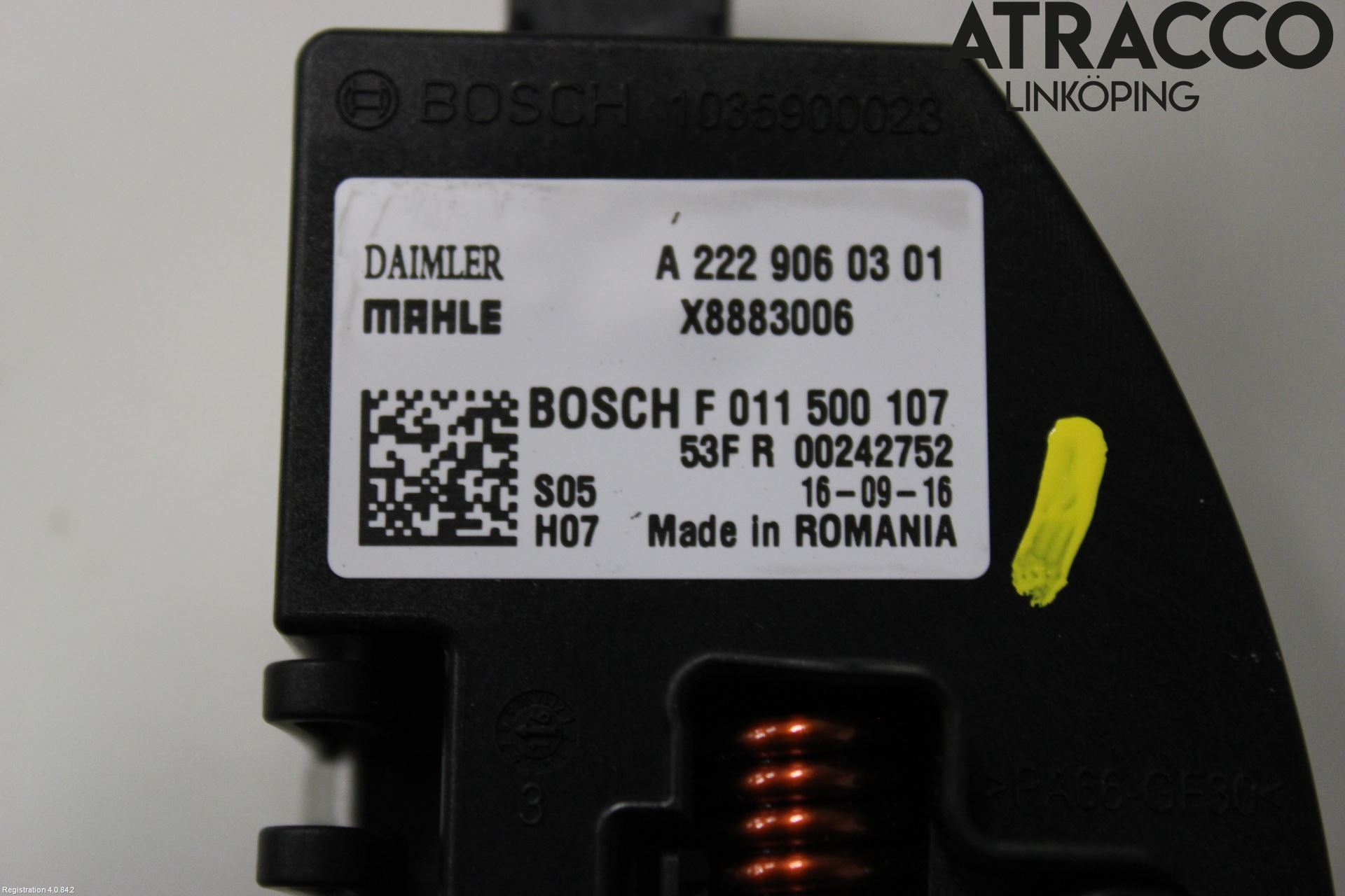 Mercedes-Benz MB SLK/SLC-KLASS (R172) 11-20 Varmeapparat Viftemotstand
