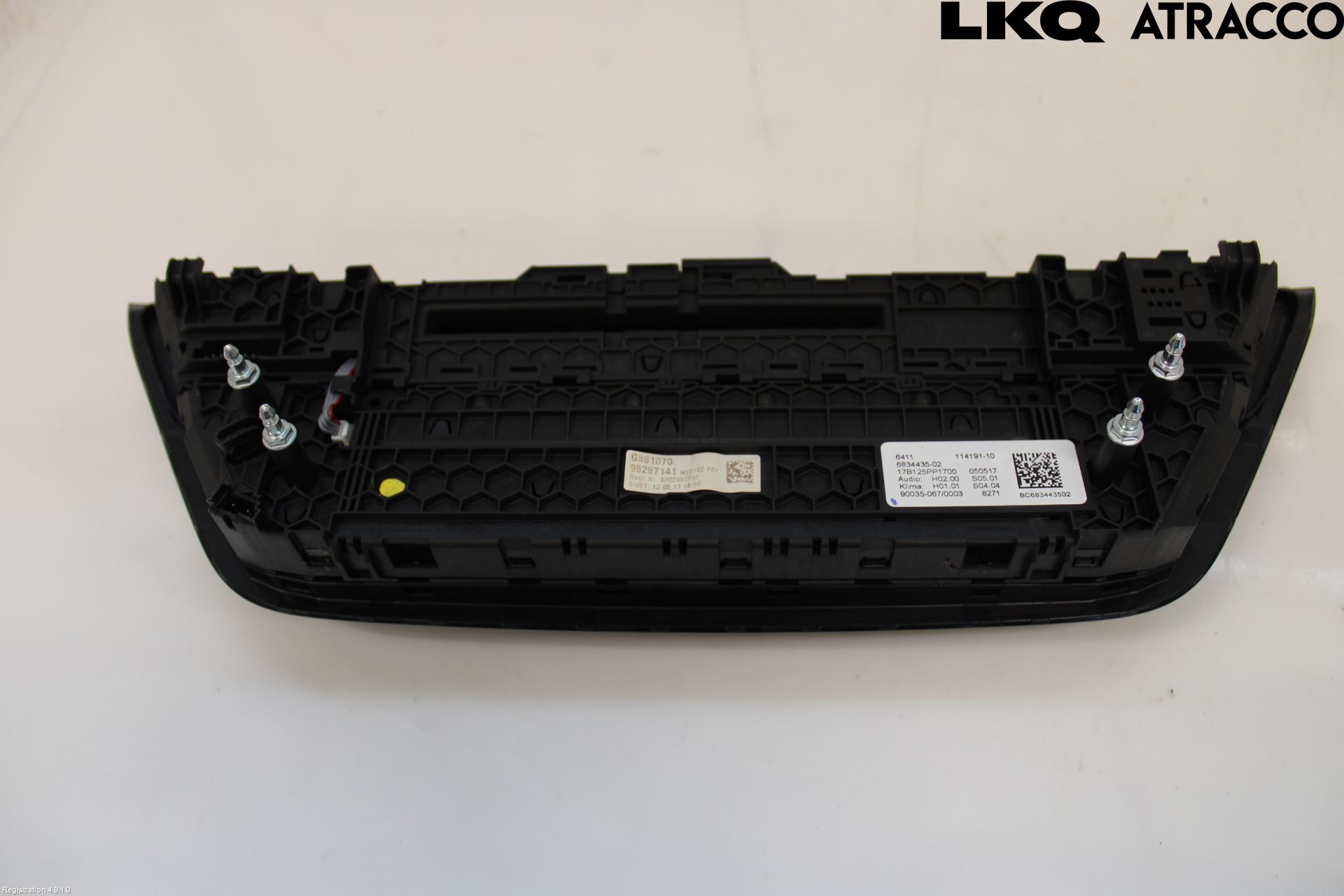 BMW 5 G30/G31/F90 17-23 Varme Ac Betjening-Display