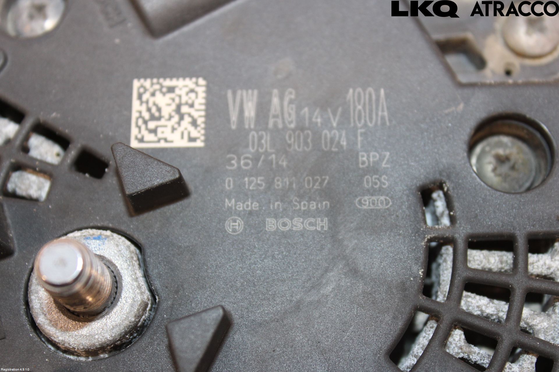 Volkswagen VW PASSAT 11-14 Dynamo