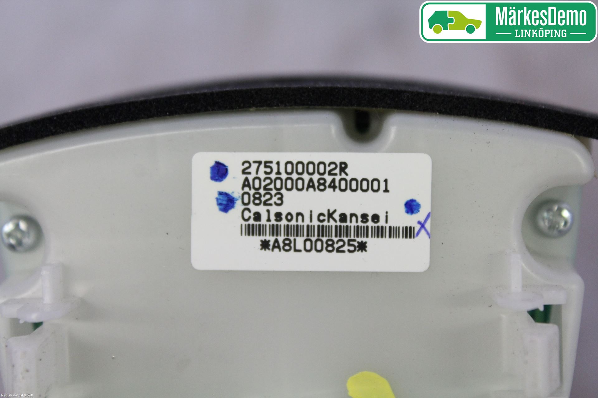 Renault LAGUNA III 11-15 Varme Ac Betjening-Display