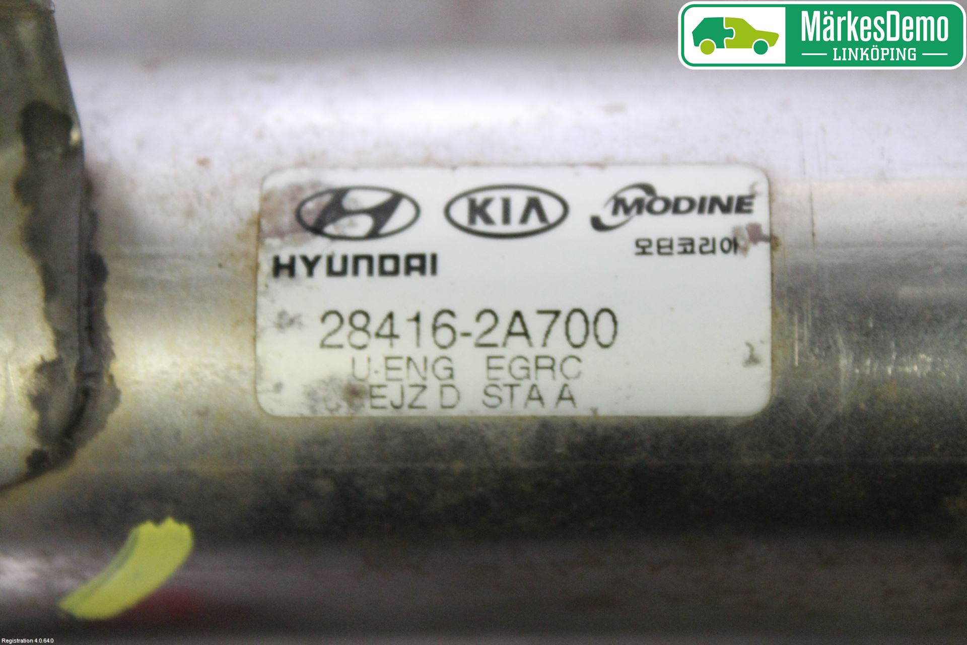 Kia CEED 06-12 Eksos Kjøler