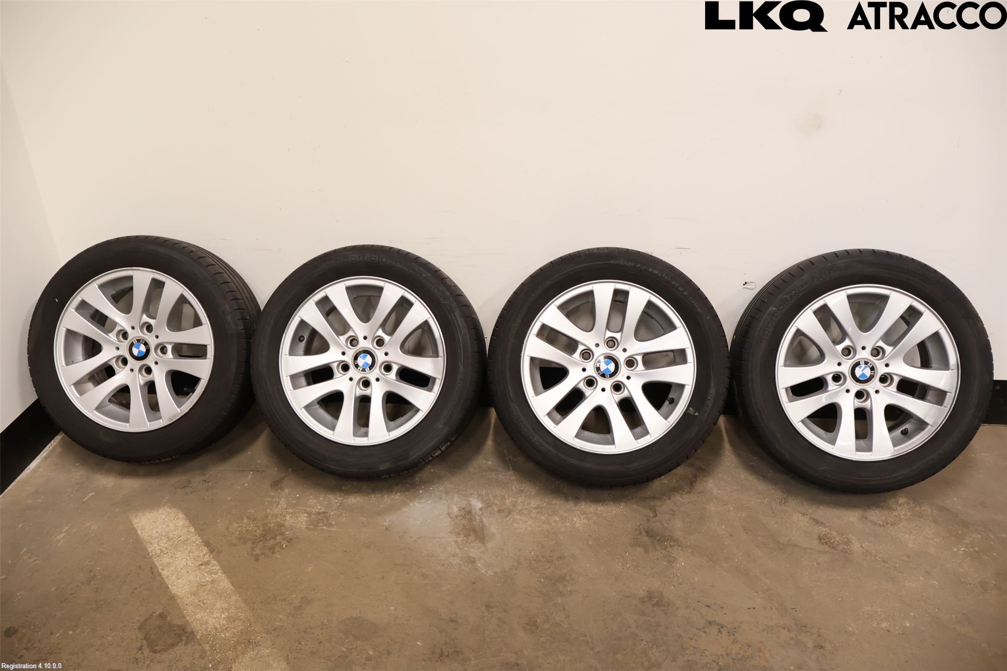 BMW 3 E90/91 SED/TOU 05-12 Felg Aluminium Sett 4Stk