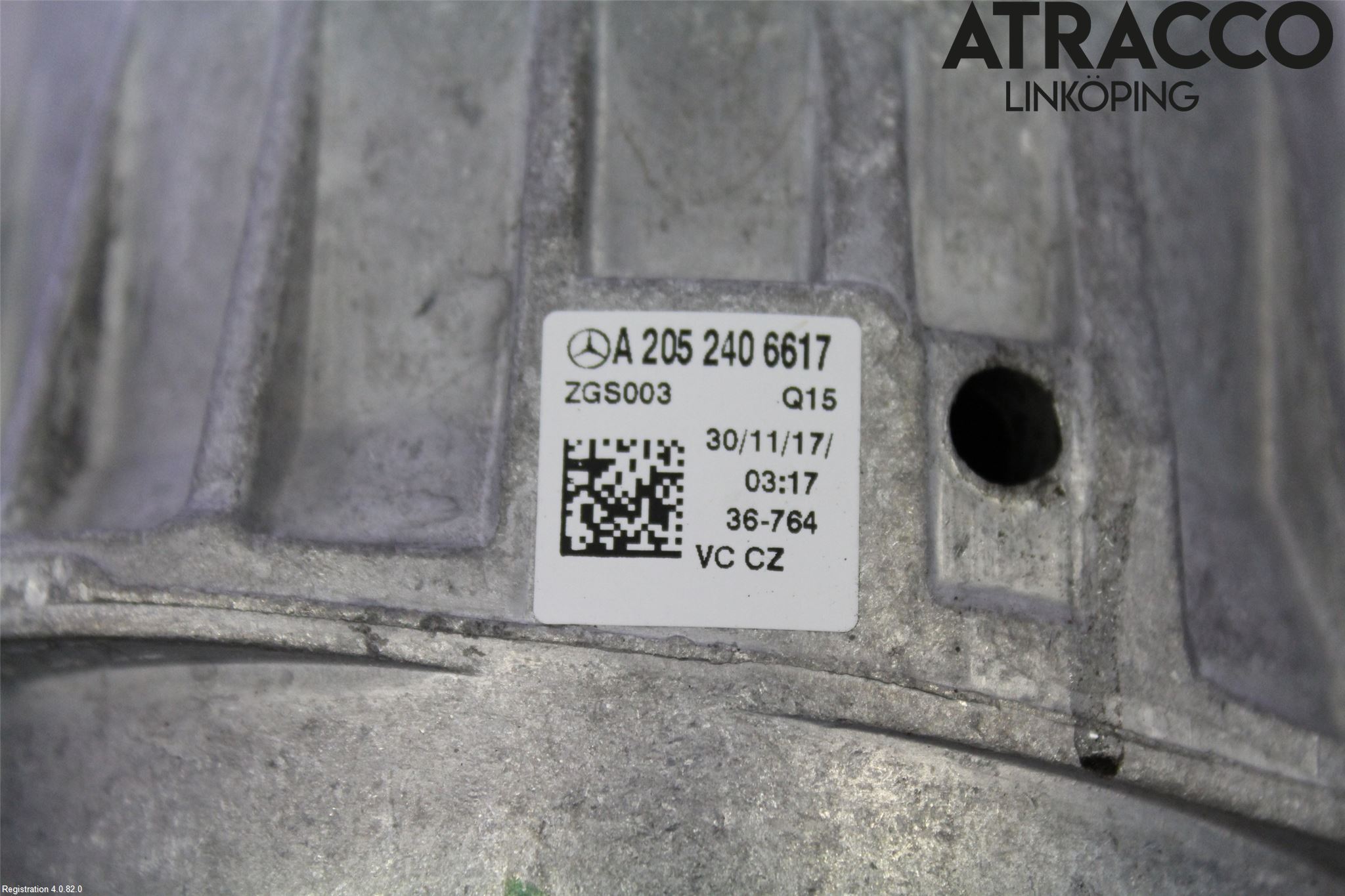 Mercedes-Benz MB C-KLASS (W205) 14-21 Motor Feste Gummi