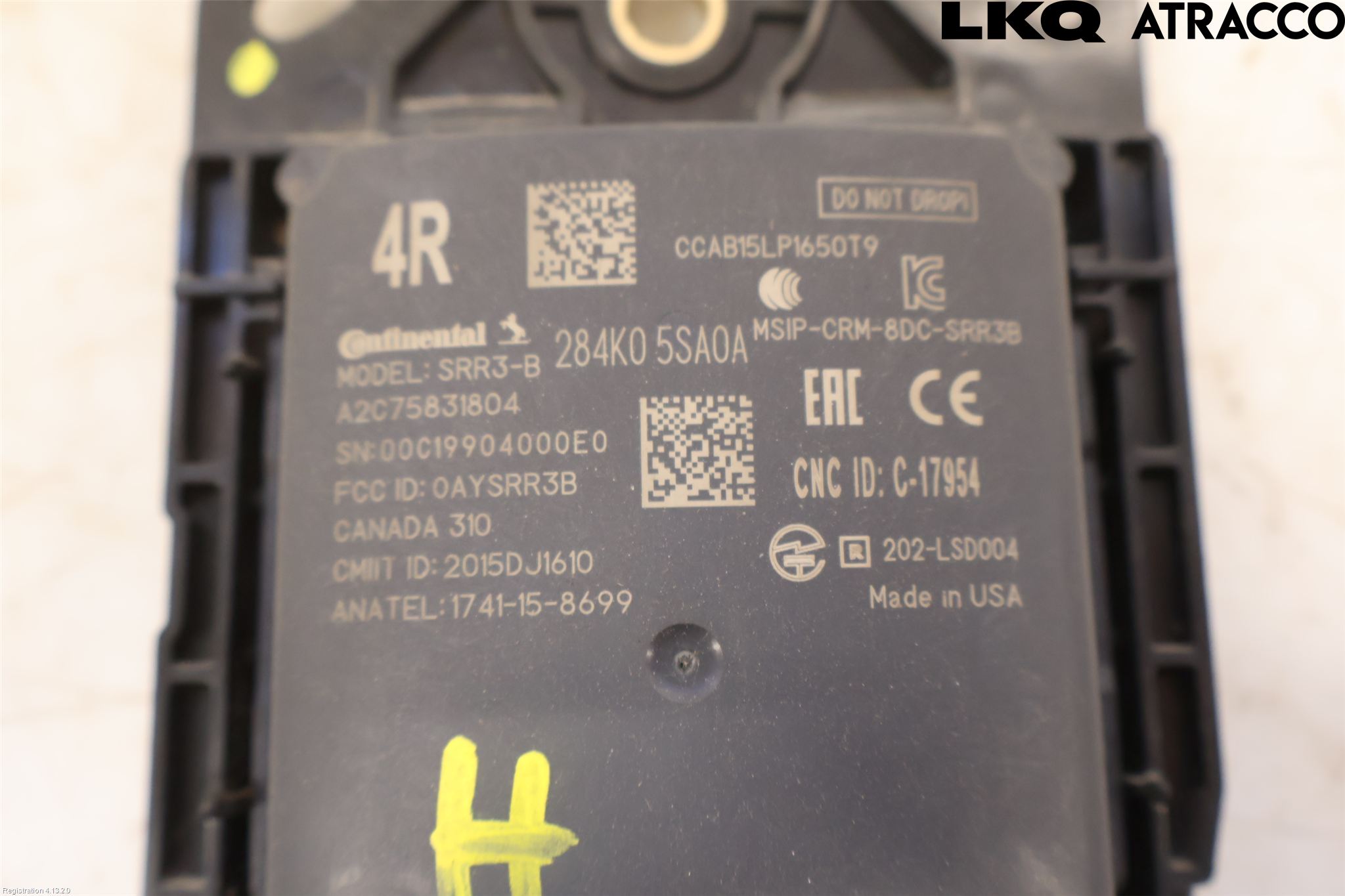 Nissan LEAF 18- Sensor Kollisjonsbeskyttelse