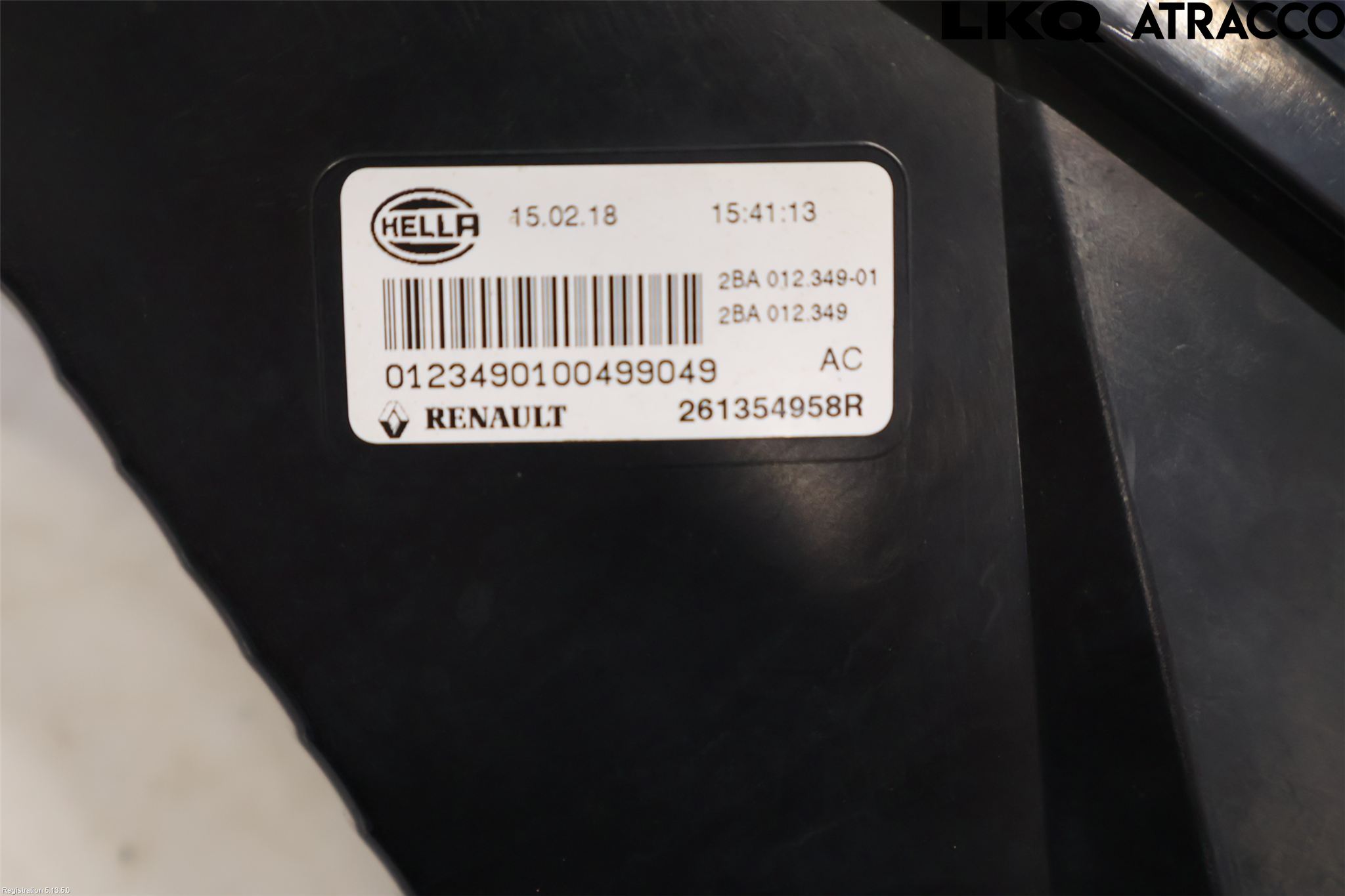 Renault MEGANE IV 16-23 Blinklykt Foran Venstre