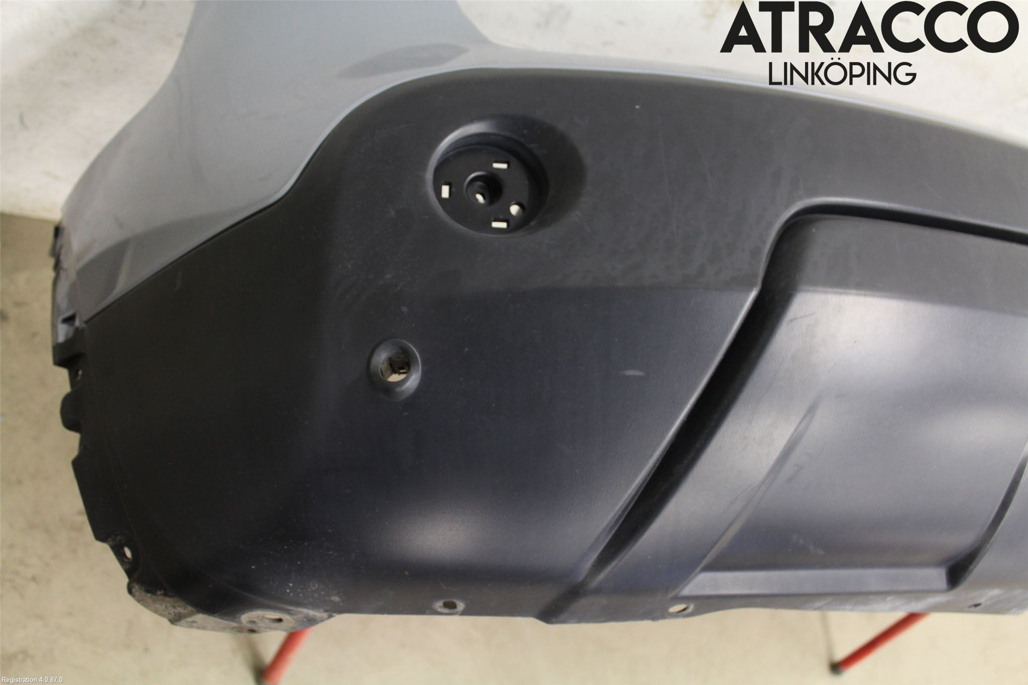 Nissan QASHQAI 10-14 Støtfanger Bak Overtrekk