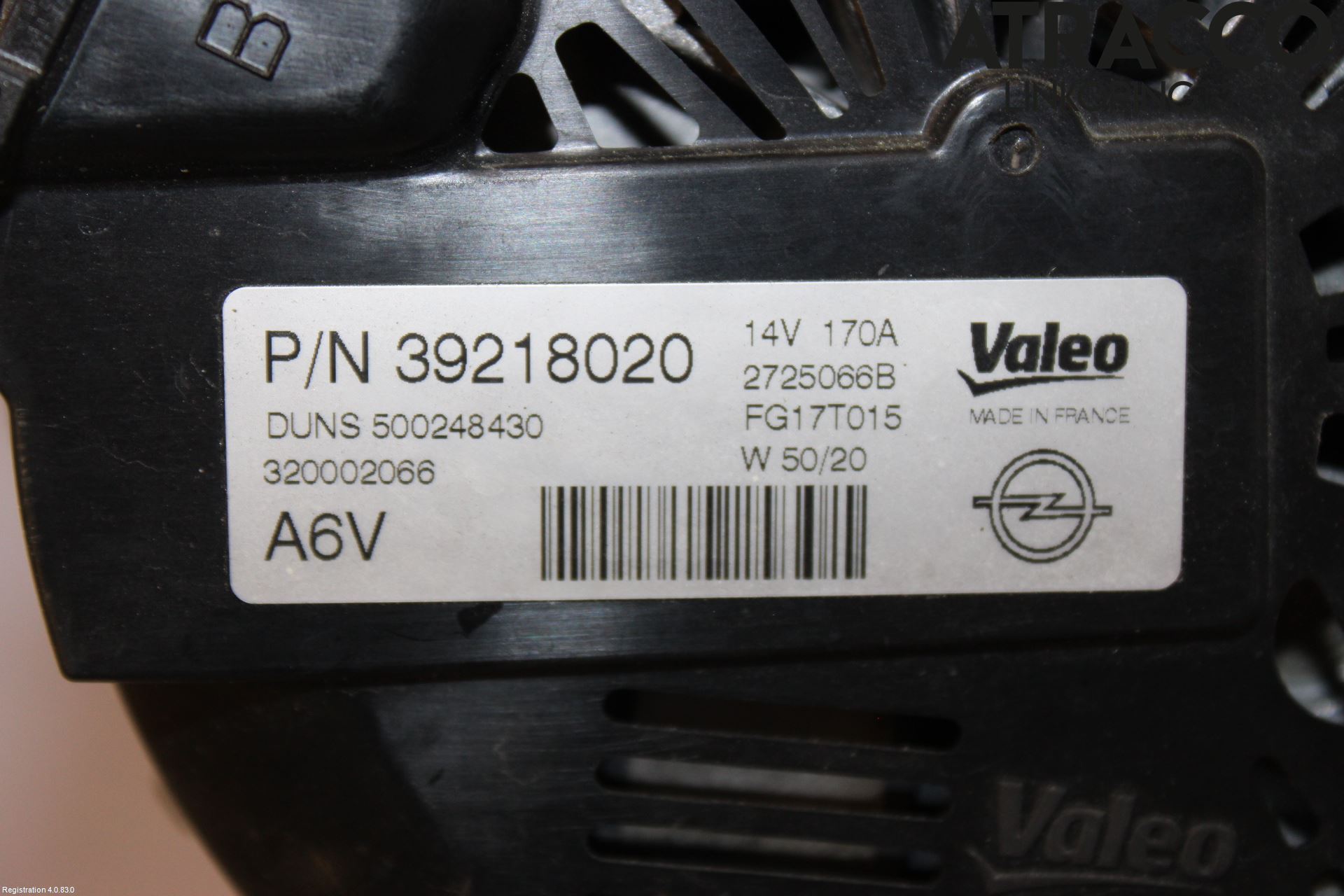 Opel ASTRA K 16-22 Dynamo
