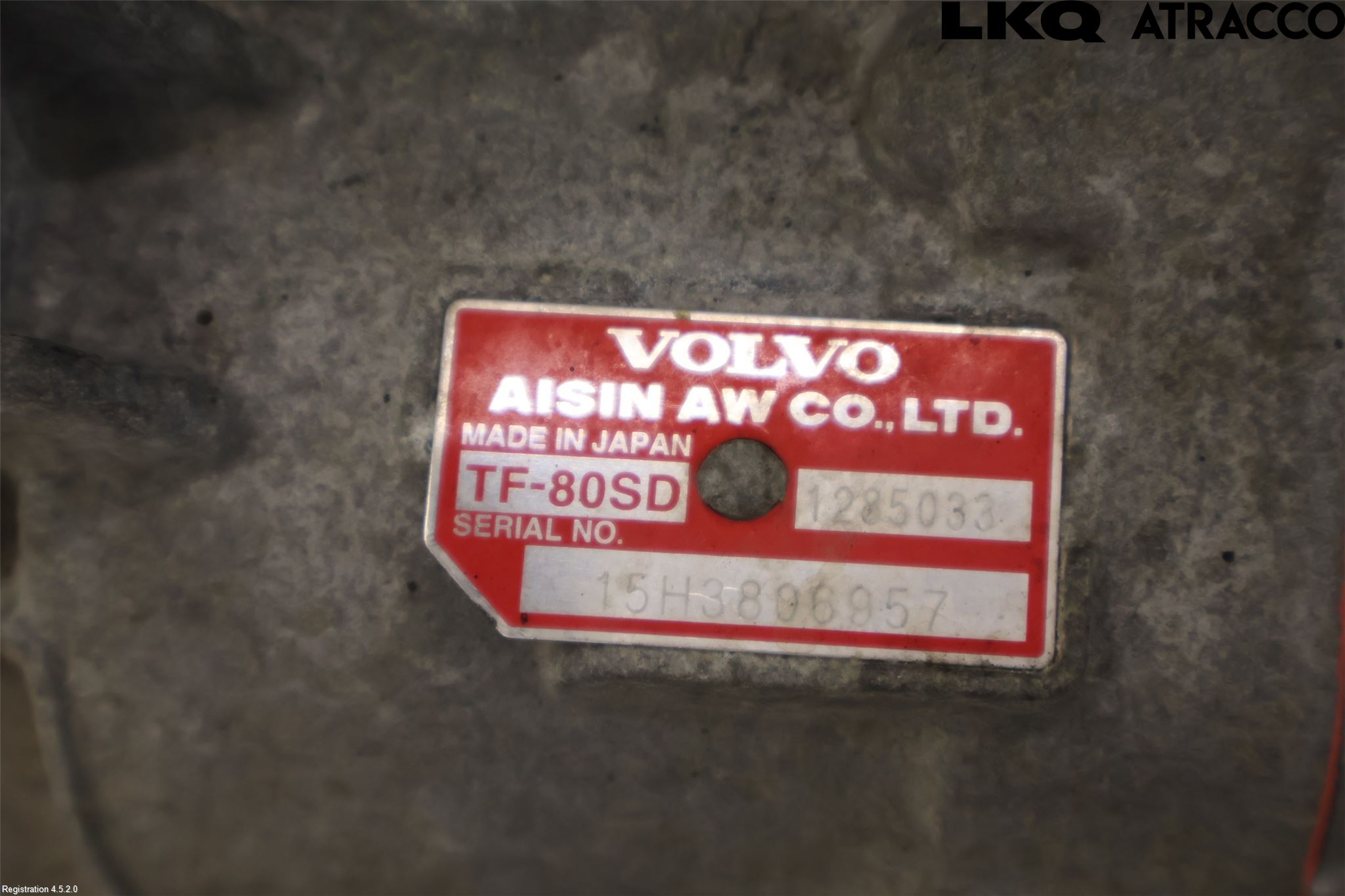 Volvo V60 14-18 Gearkasse Automat