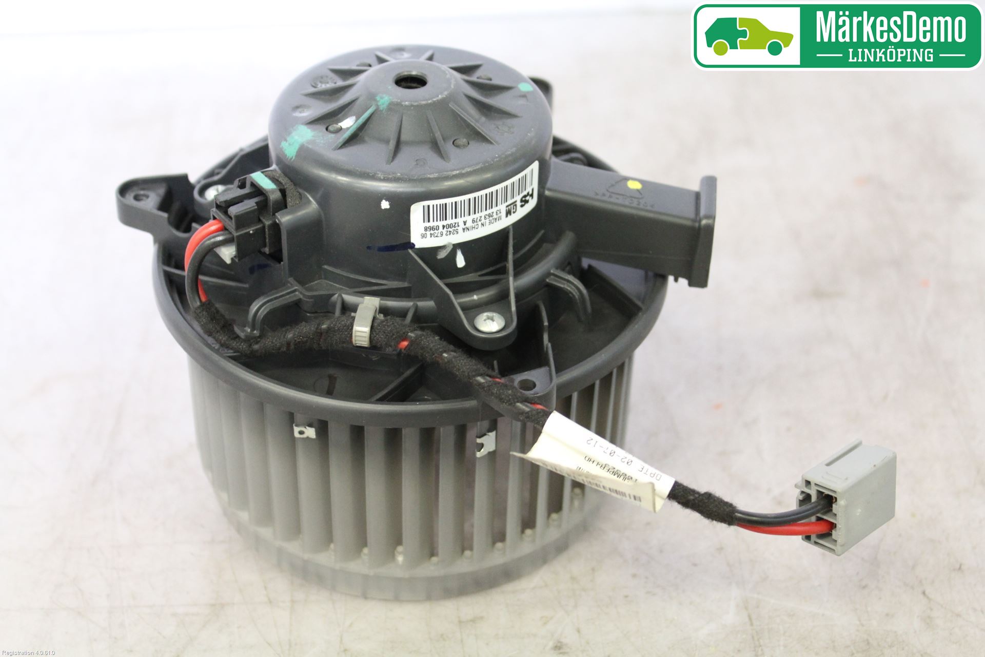 Opel INSIGNIA 09-16 Varmeapparat Viftemotor