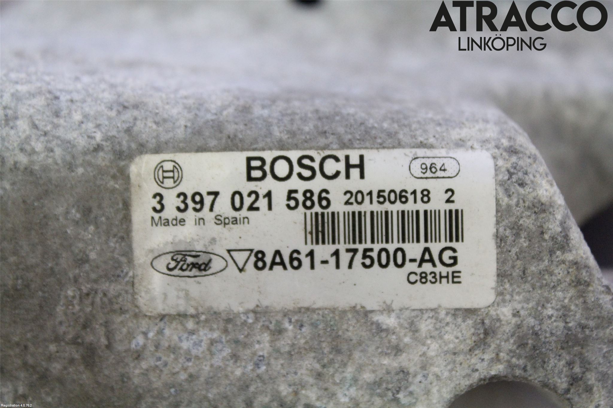 Ford FIESTA 13-17 Viskeroverføring Frontrute