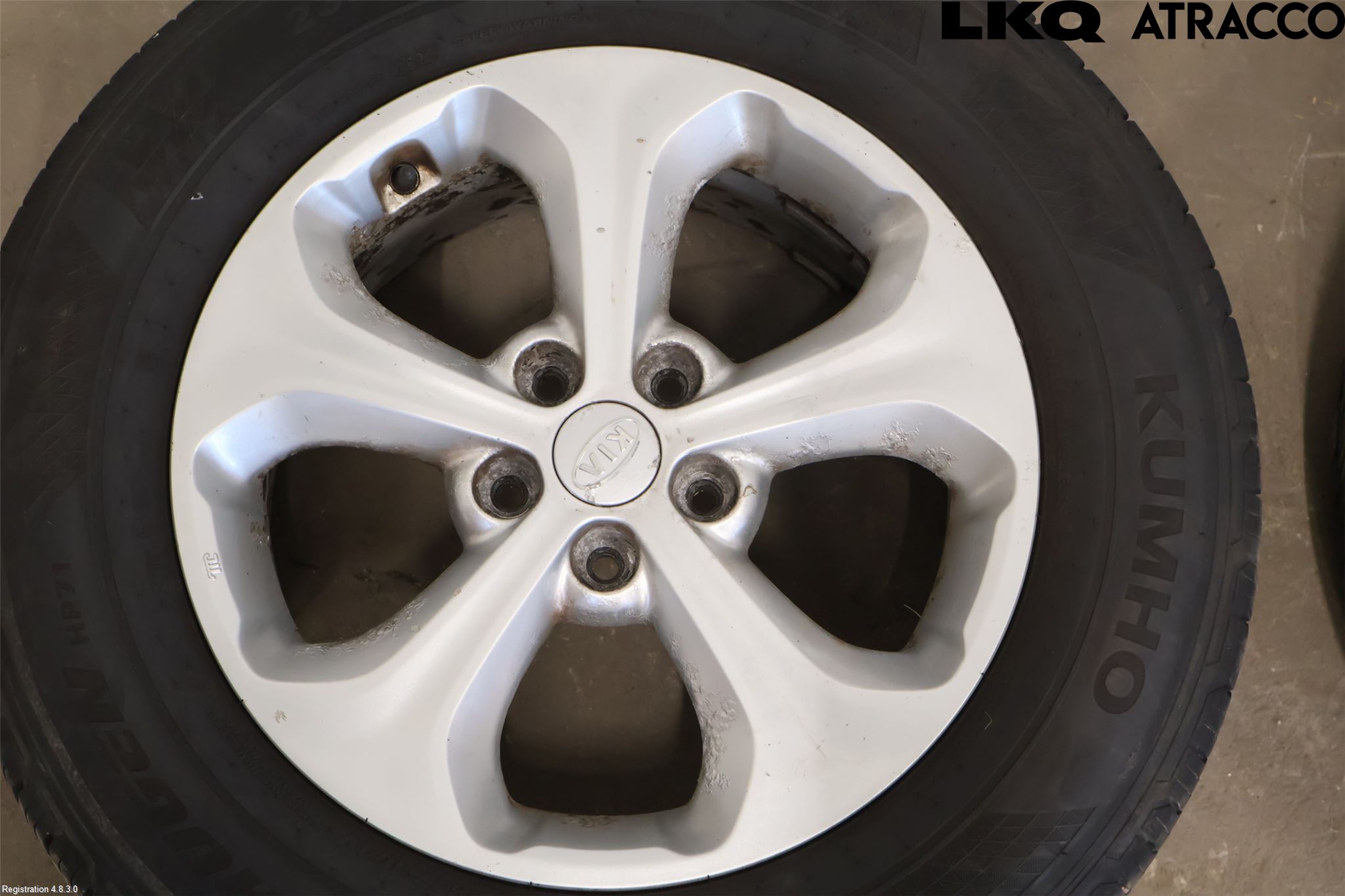 Kia SORENTO 15-20 Dekk Sommer På Alu Felg 4Stk