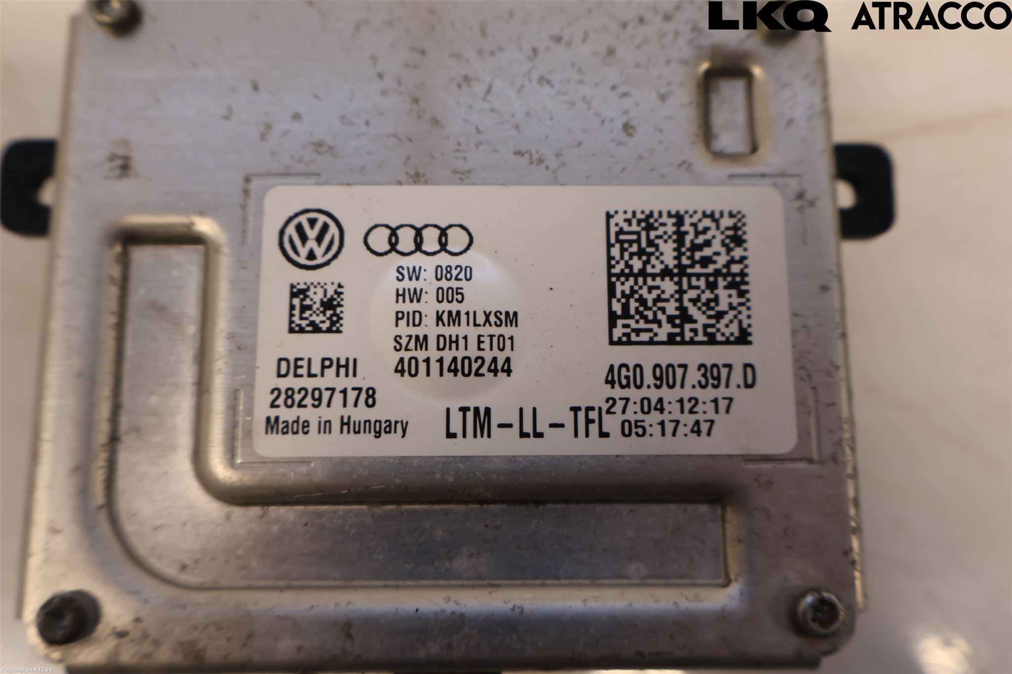Audi A4 12-15 Styreenhet Xenon