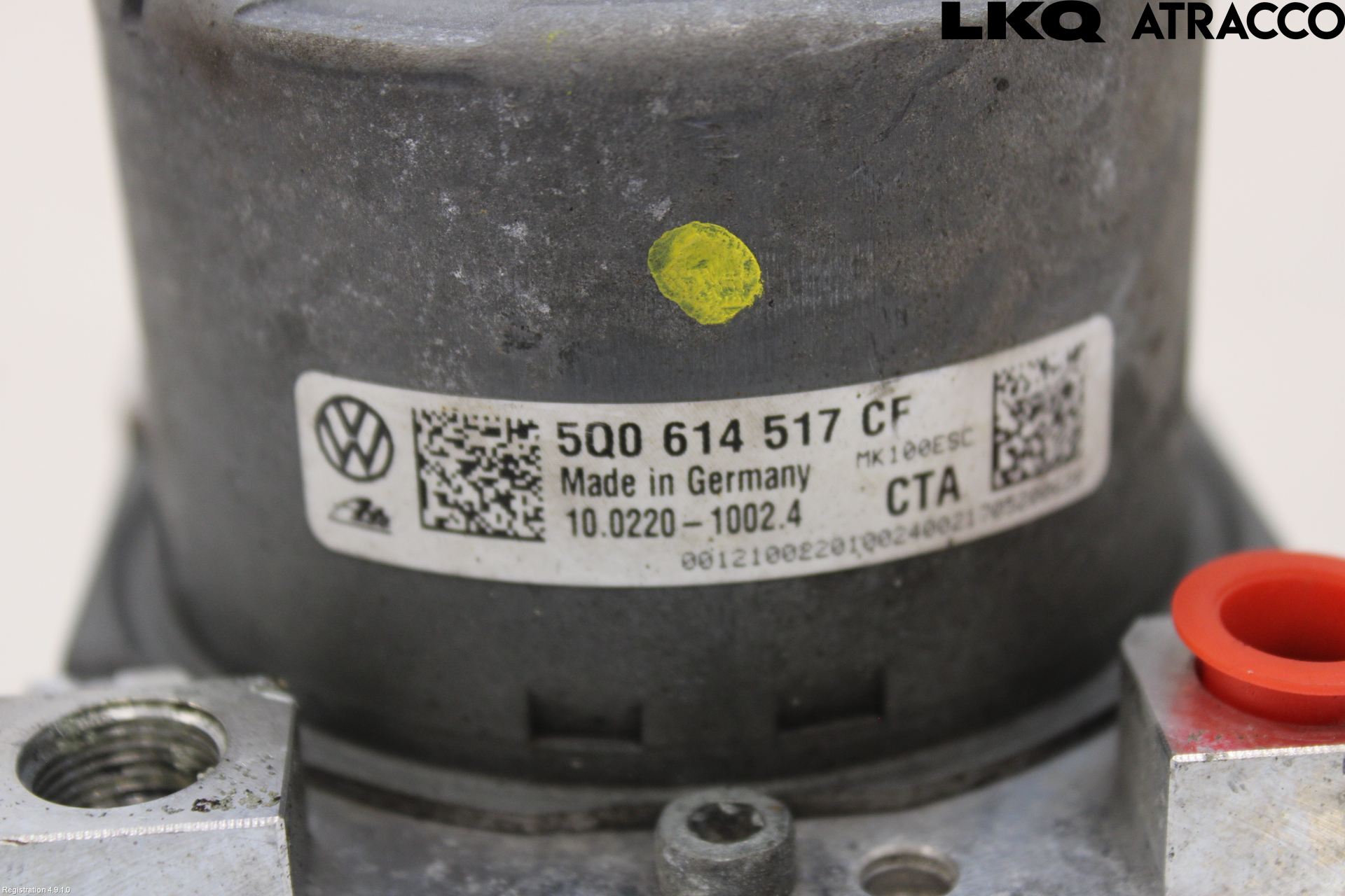 Volkswagen VW GOLF / E-GOLF VII 13-20 Abs Hydraulikkaggregat
