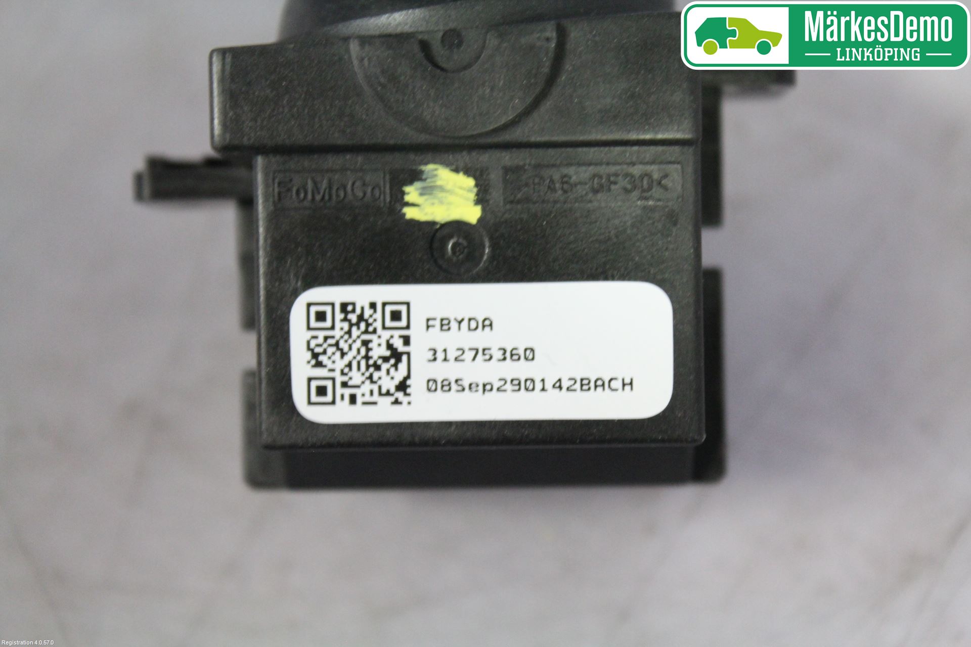 Volvo V70 08-13 Bryter Ratt Visker - Spyler