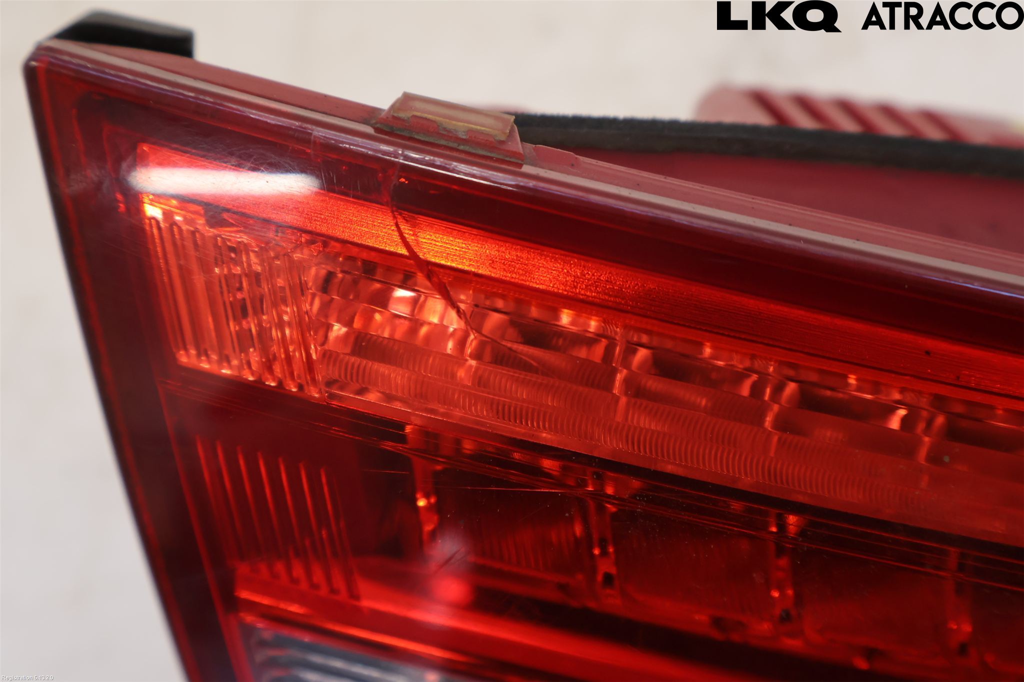 Audi A4 12-15 Baklykt Venstre  På Luke(Indre