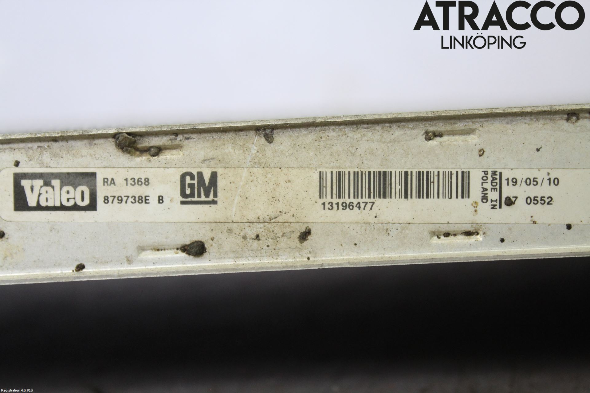 Saab 9-3 VER2/VER3 08-15 Radiator Manuell