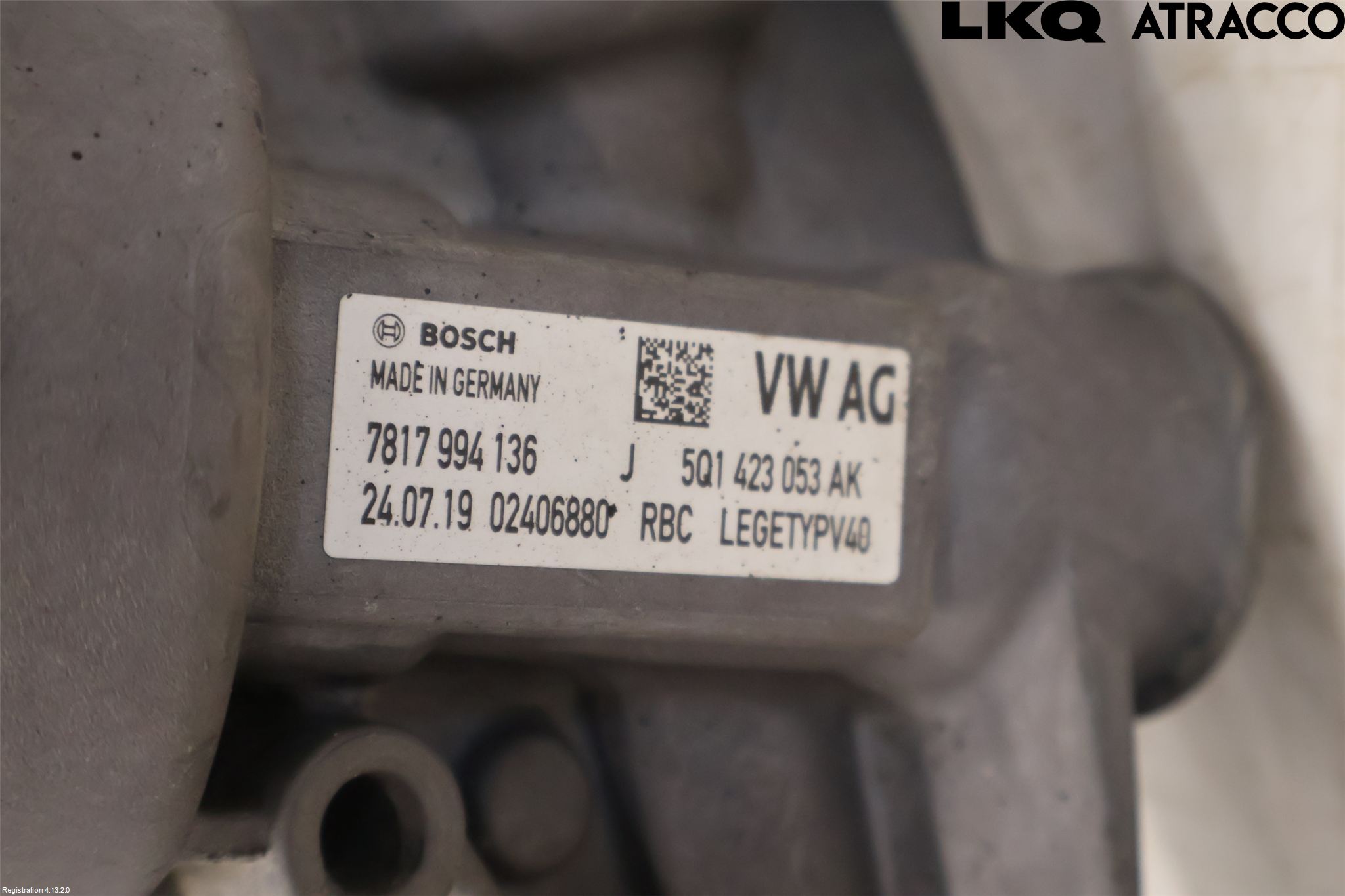 Volkswagen VW GOLF / E-GOLF VII 13-20 Styrväxel/Snäcka Elektrisk