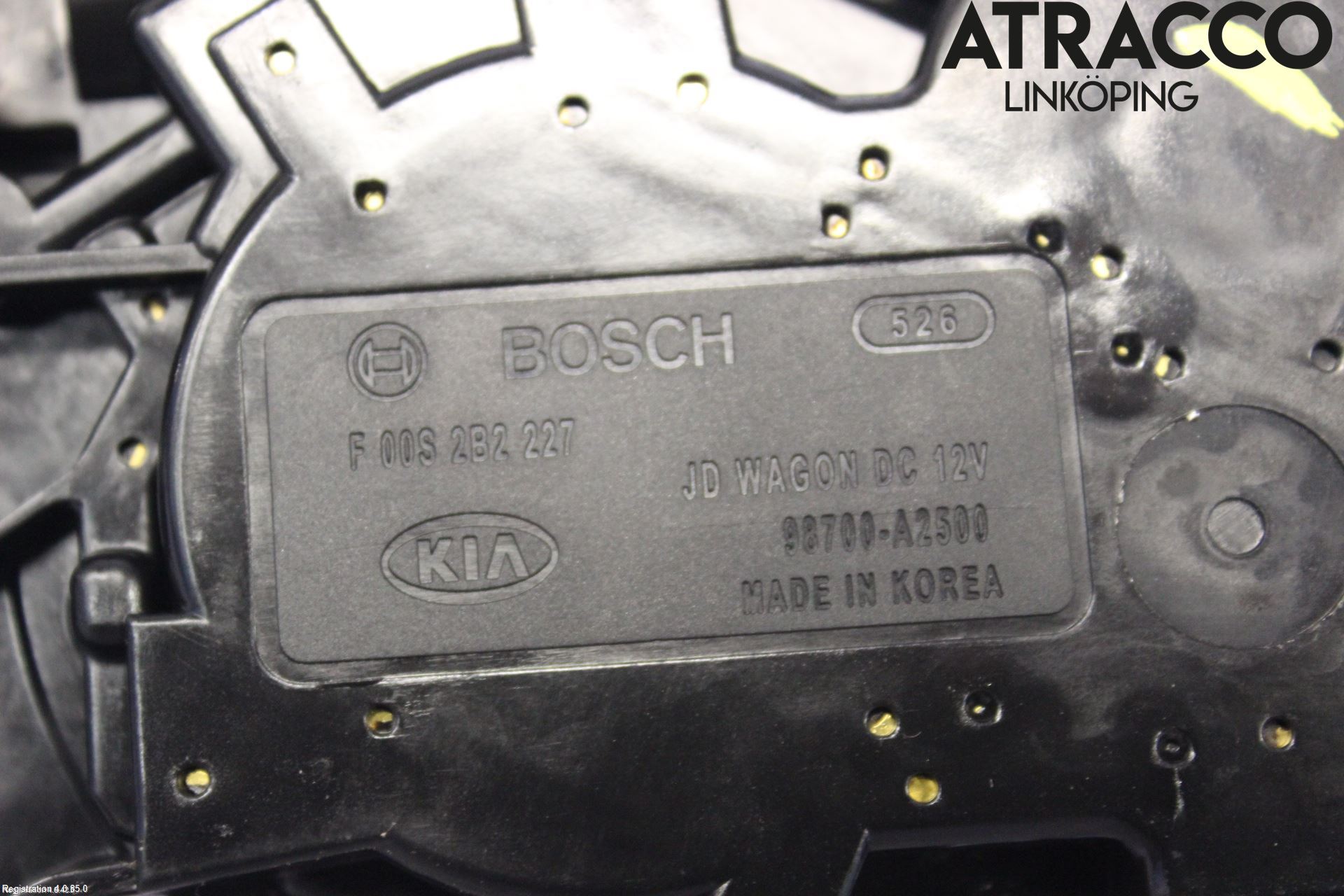 Kia CEED 12-18 Viskermotor Bakluke