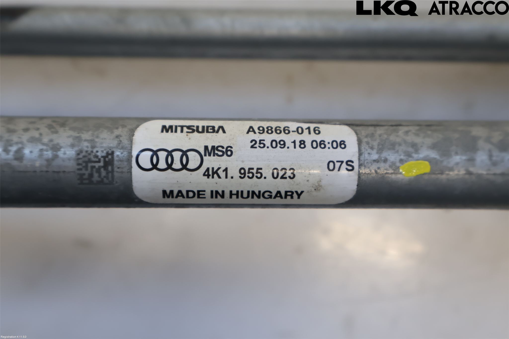 Audi A6 F2/C8 19- Viskeroverføring Frontrute