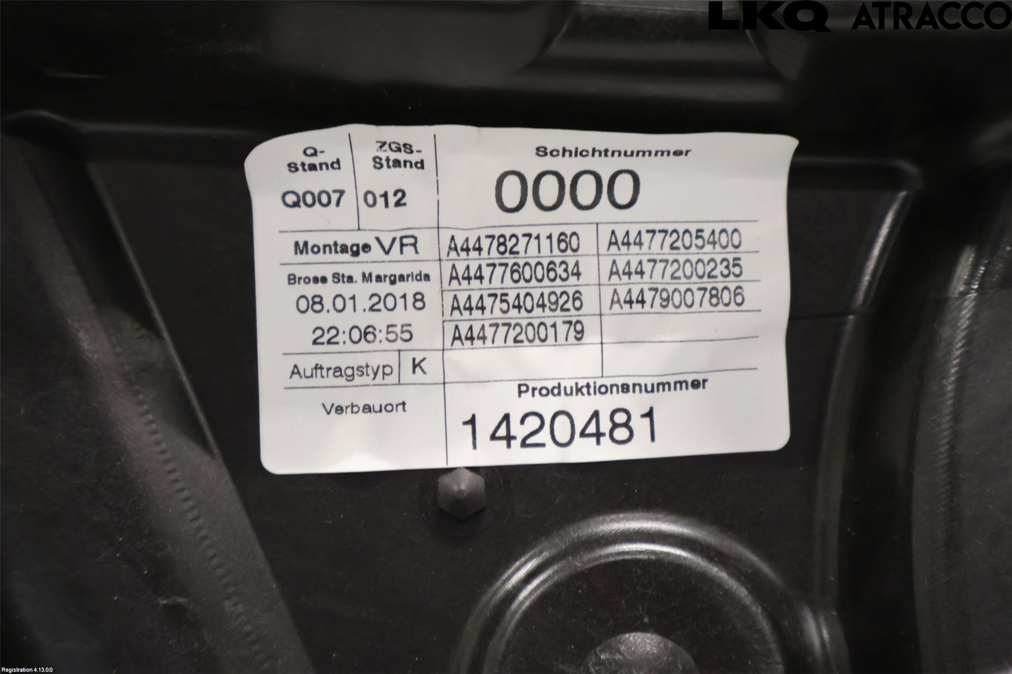 Mercedes-Benz MB VITO/V-KLASS (W640,W447,W448) 14- Vindusheis El Komp