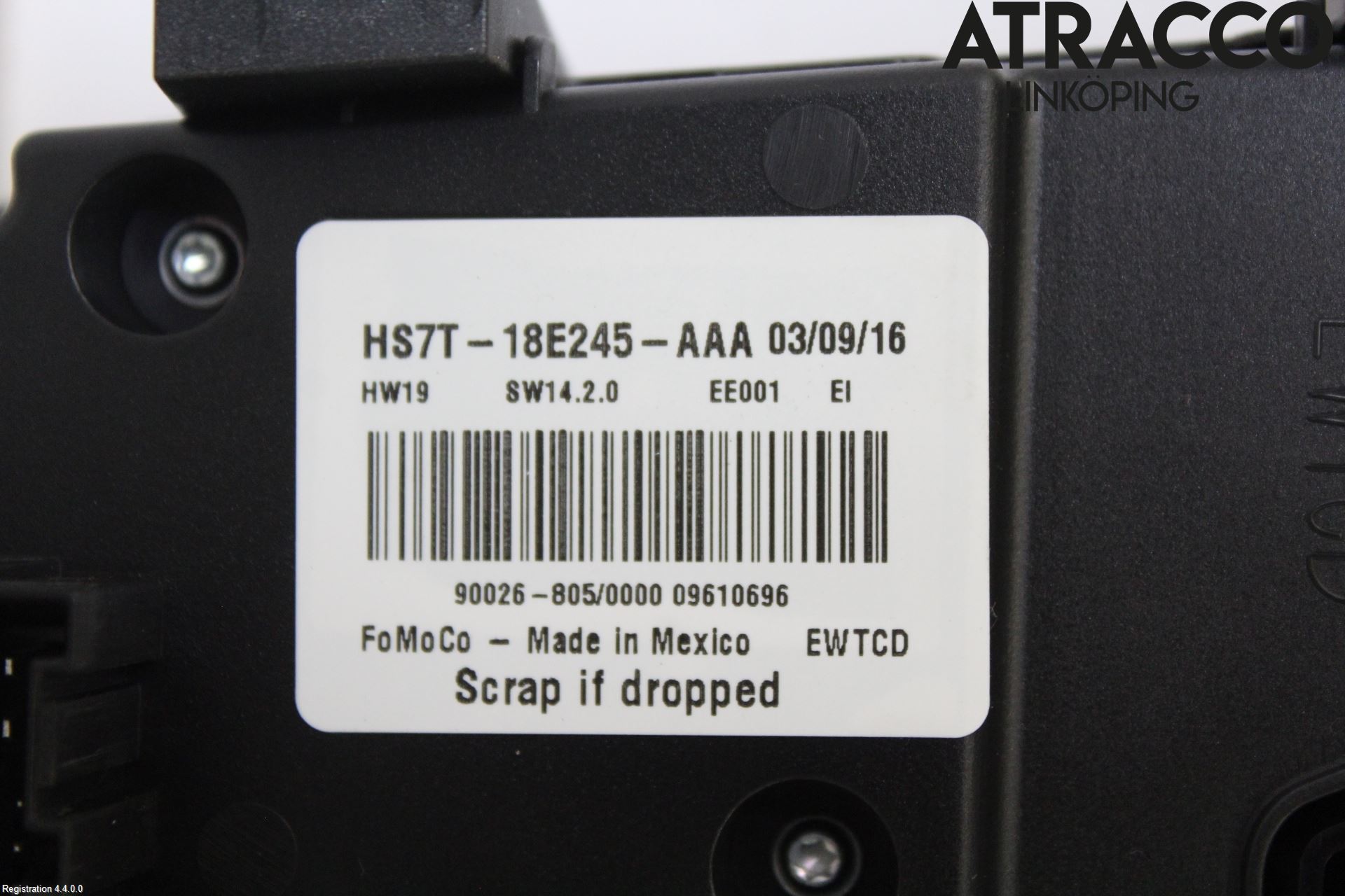 Ford MONDEO 15-22 Varme Ac Betjening-Display