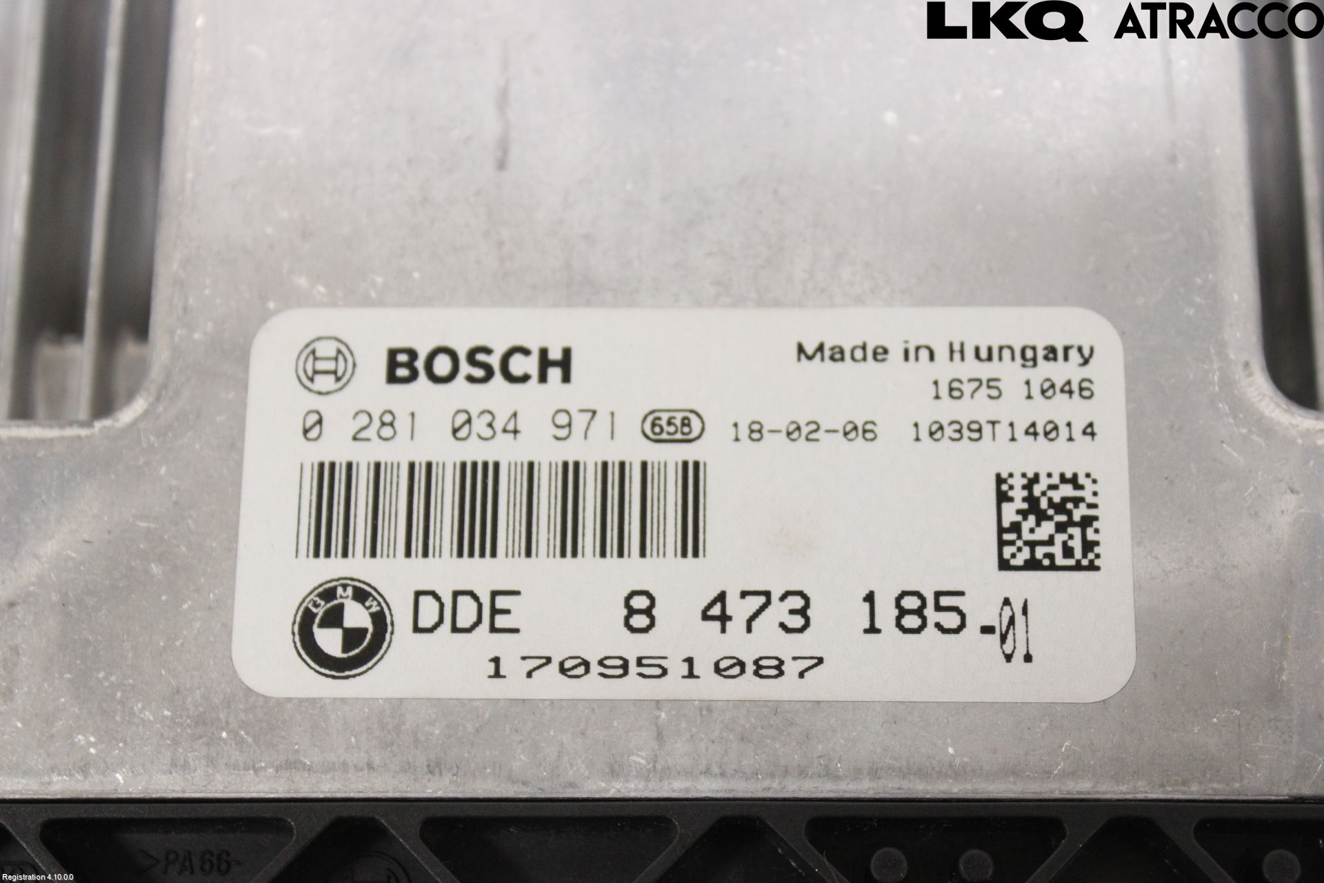 BMW 3 GT F34 13-19 Styreenhet Dieselpumpe