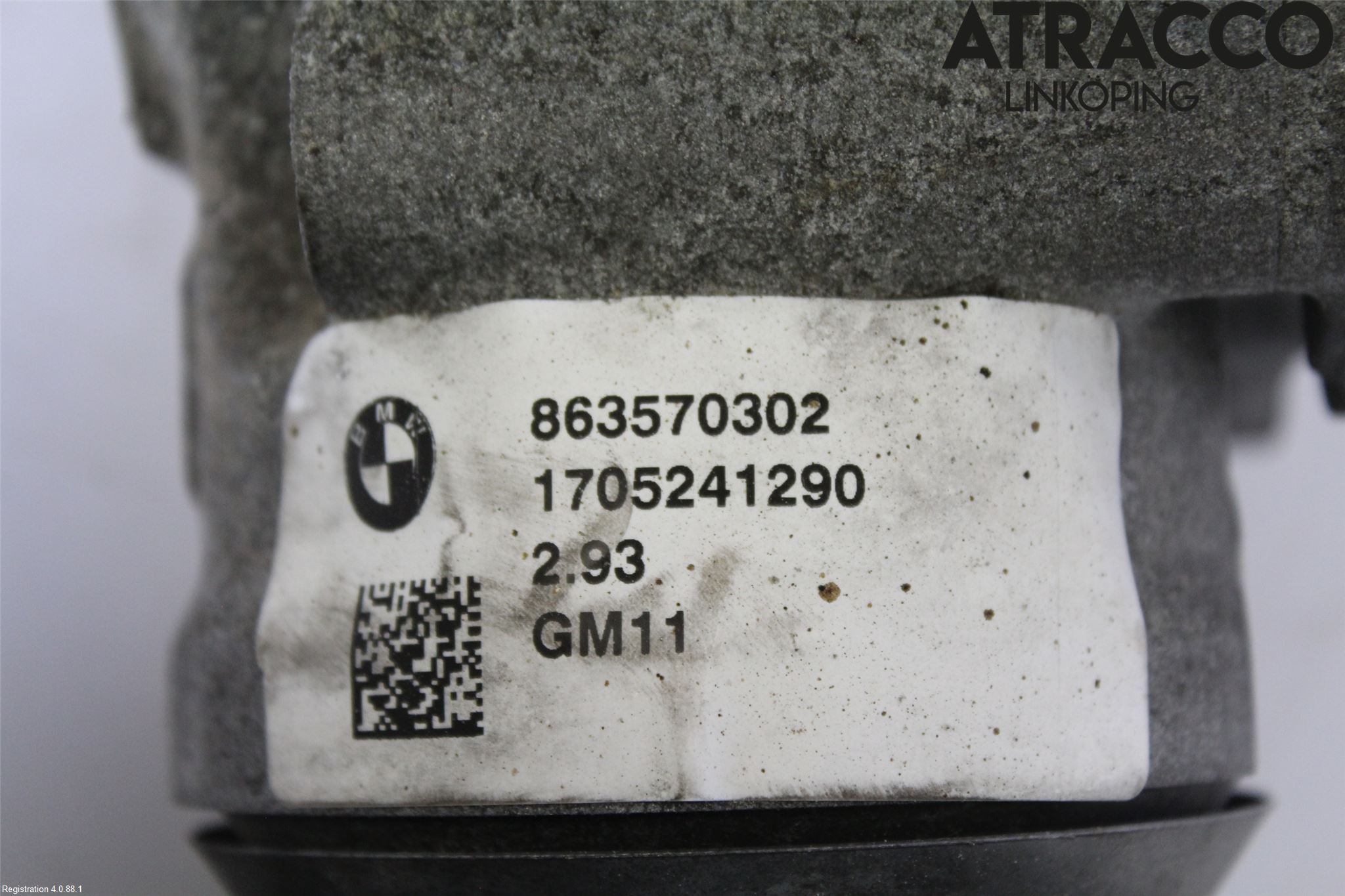 BMW 5 G30/G31/F90 17-23 Kardang Foran