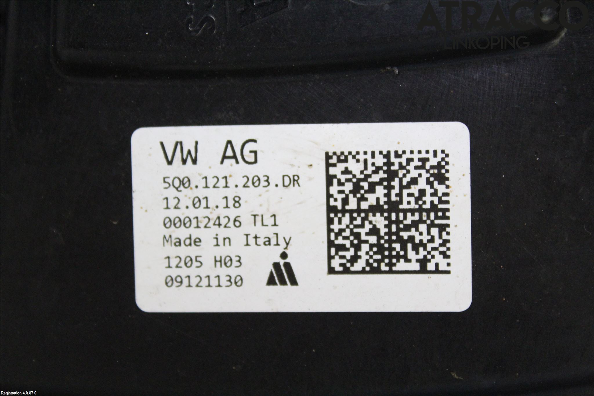 Volkswagen VW GOLF SPORTSVAN 15-20 Kjølevifte Elektrisk