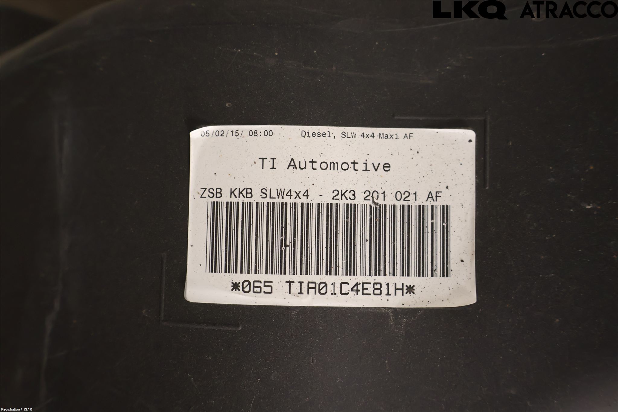 Volkswagen VW CADDY 11-15 Drivstofftank Diesel