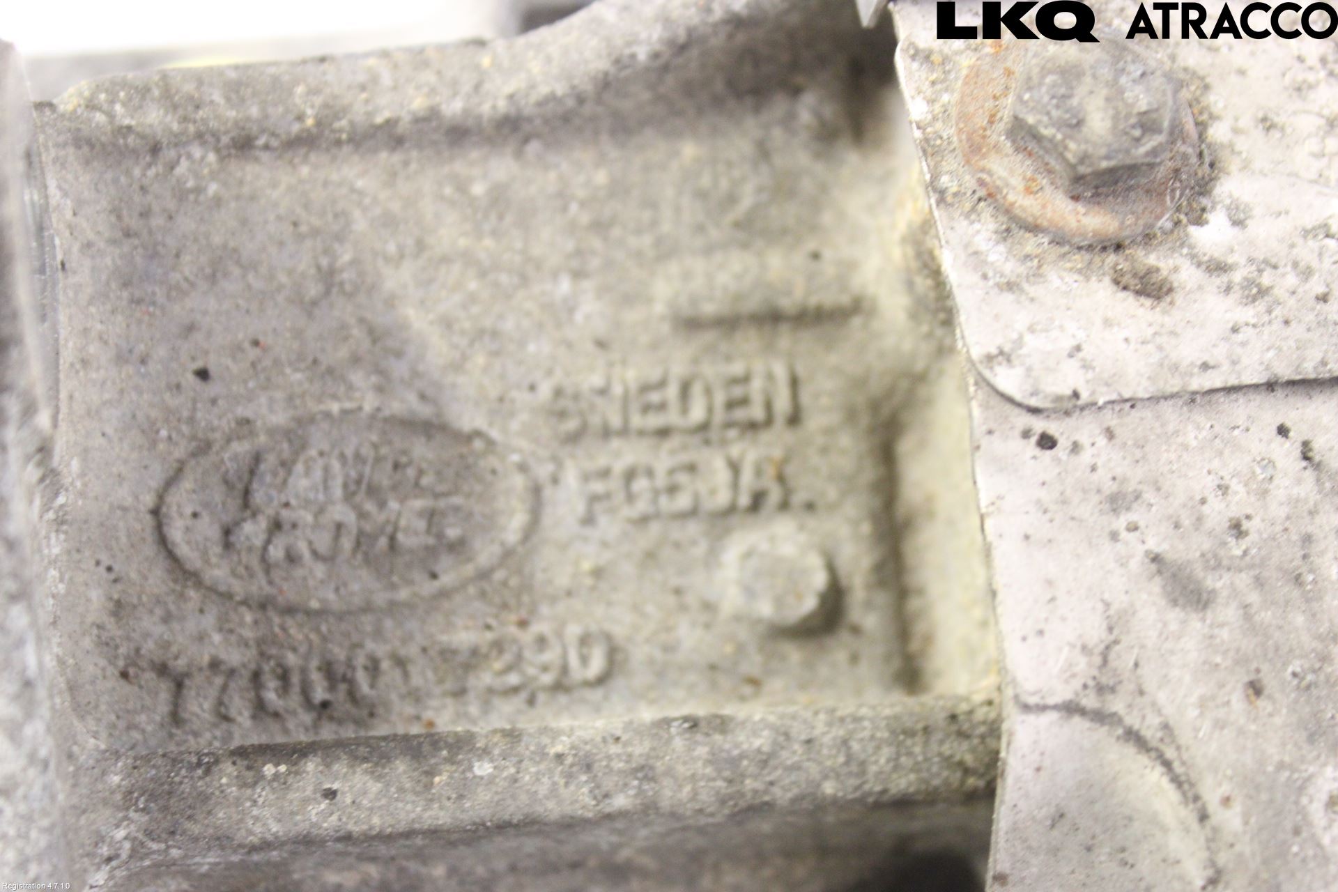 Landrover LAND ROVER RANGE ROVER EVOQUE (L538) 11-18 Gearkasse Fordelingskasse